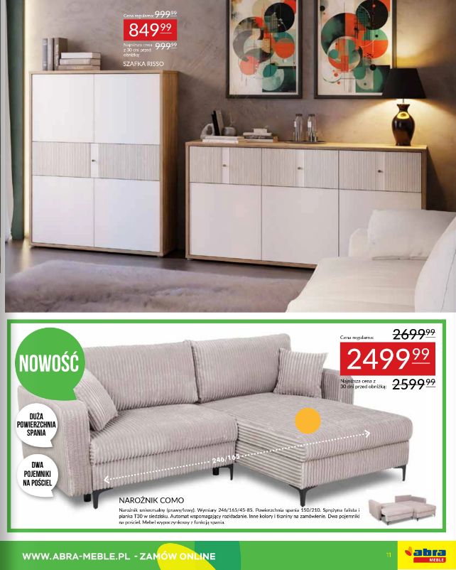 Gazetka Abra Meble 18.06.2025 - 07.07.2025