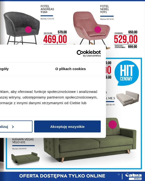 Gazetka Abra Meble 03.07.2026 - 31.07.2026