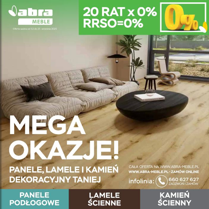 Gazetka Abra Meble 12.09.2025 - 25.09.2025