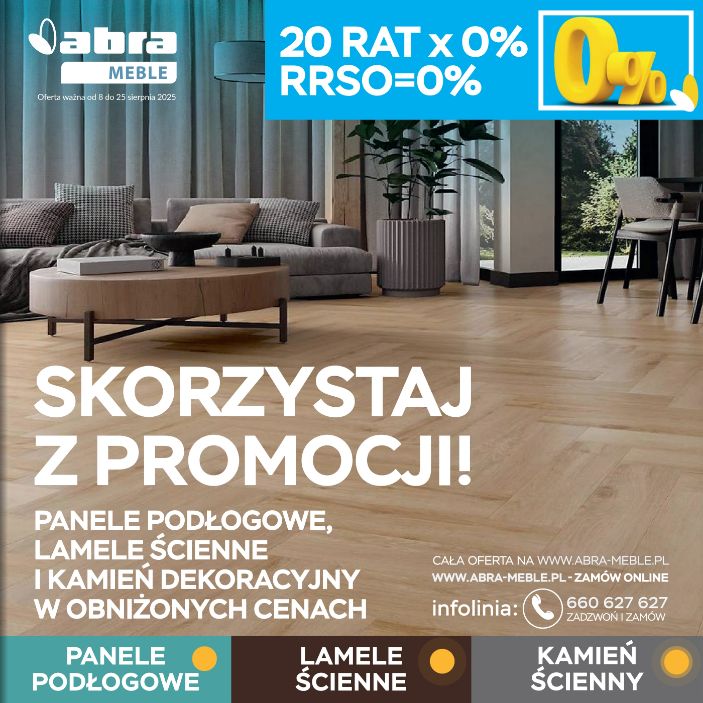 Gazetka Abra Meble 11.08.2025 - 25.08.2025