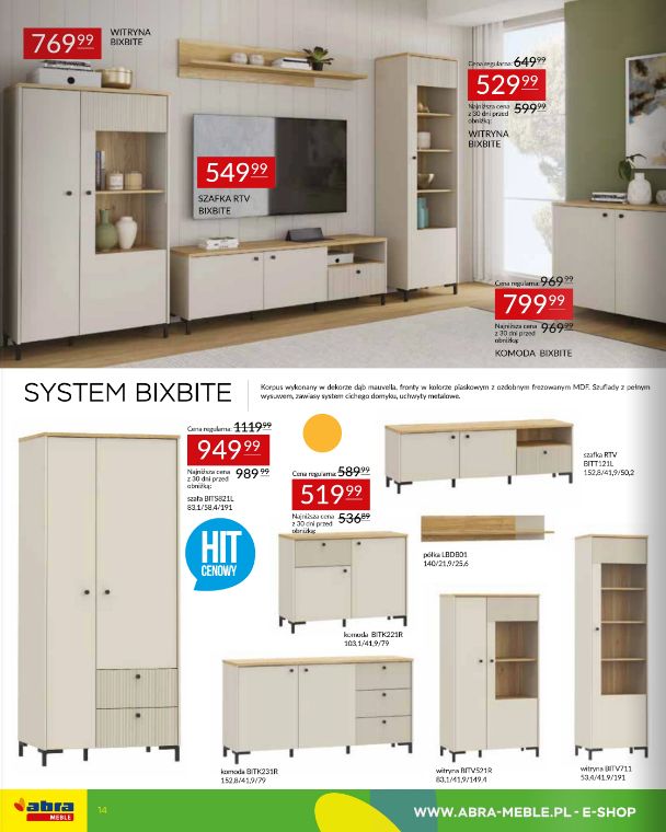Gazetka Abra Meble 30.03.2026 - 20.04.2026
