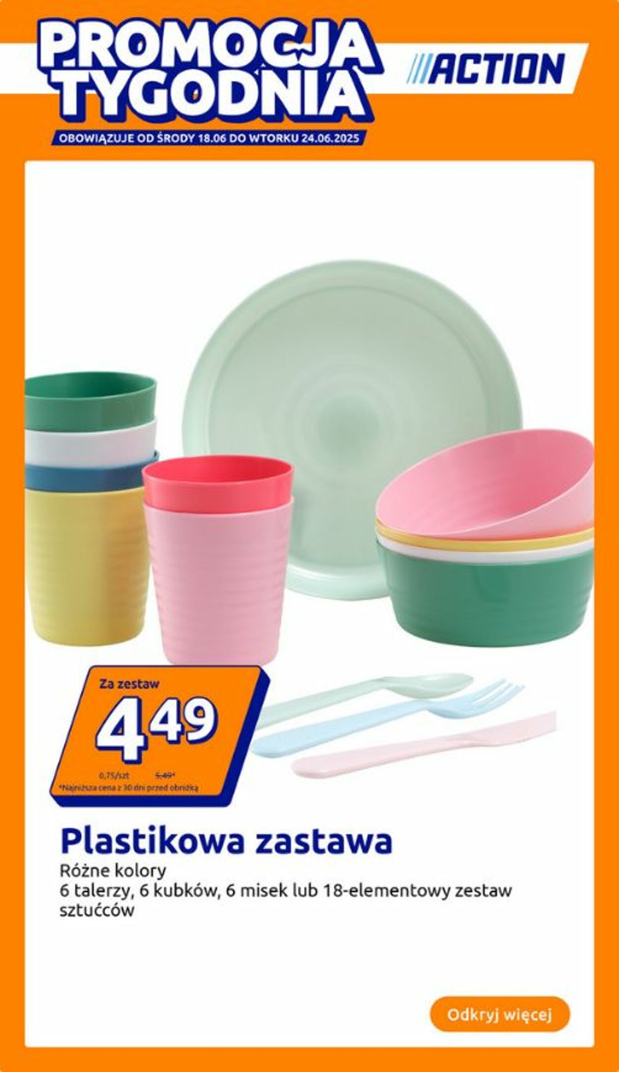Gazetka Action 18.06.2025 - 24.06.2025