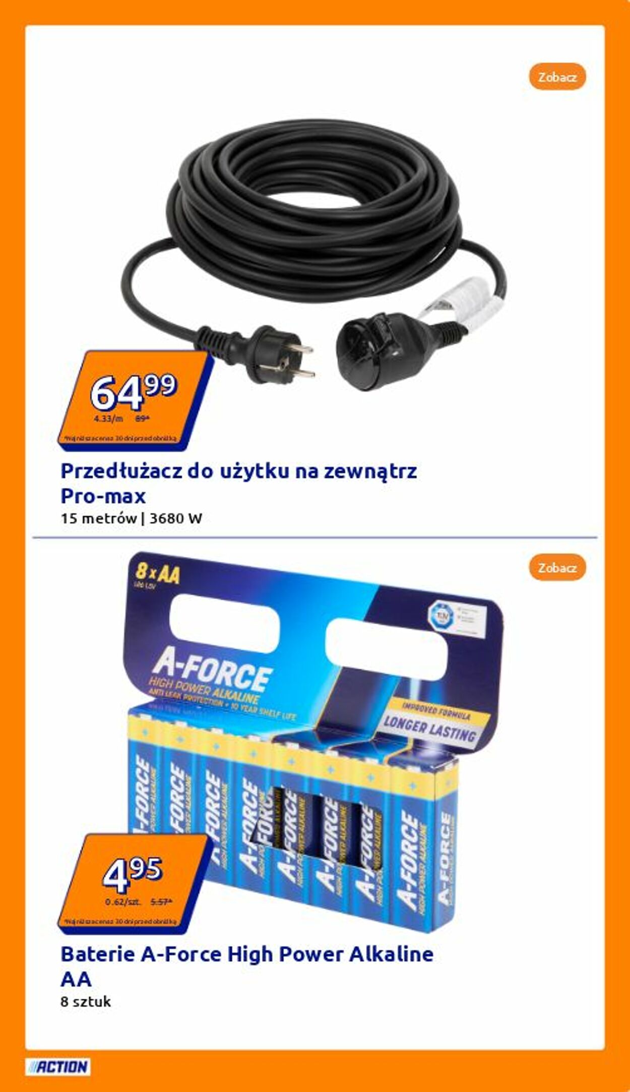 Gazetka Action 06.08.2025 - 12.08.2025