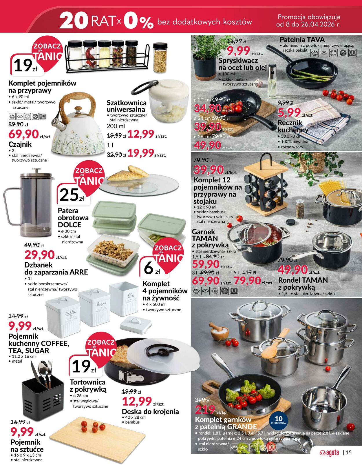 Gazetka Agata Meble 09.04.2026 - 17.04.2026