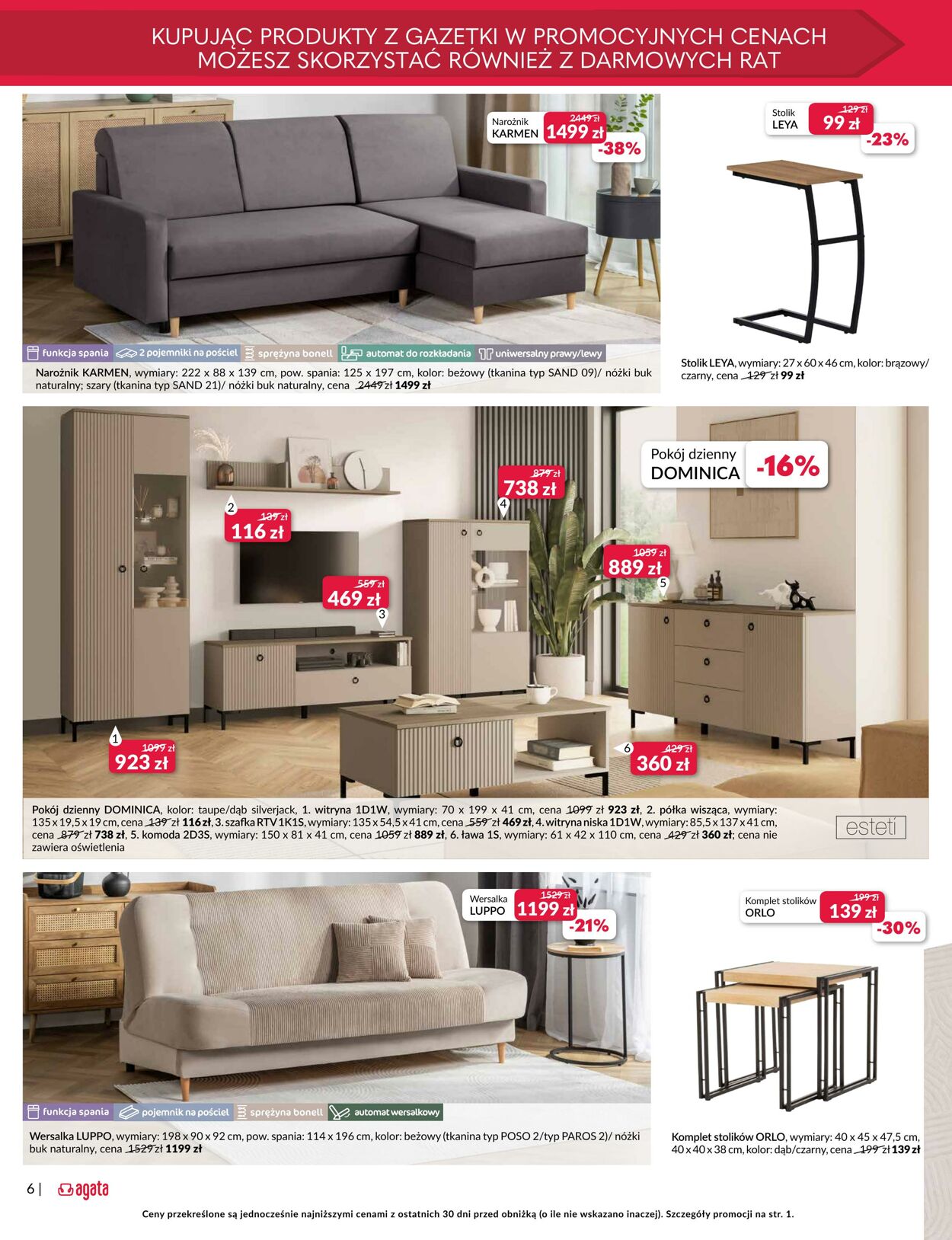 Gazetka Agata Meble 09.04.2026 - 17.04.2026