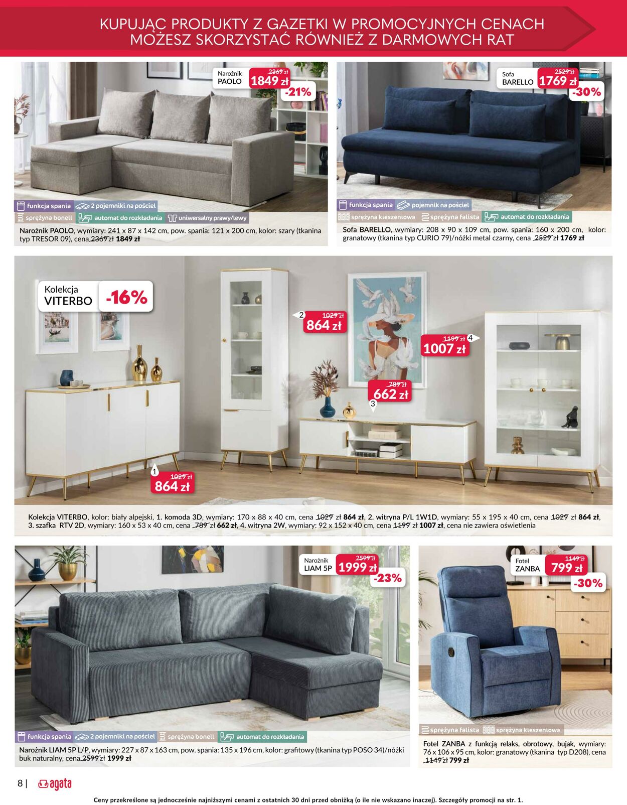 Gazetka Agata Meble 09.04.2026 - 17.04.2026