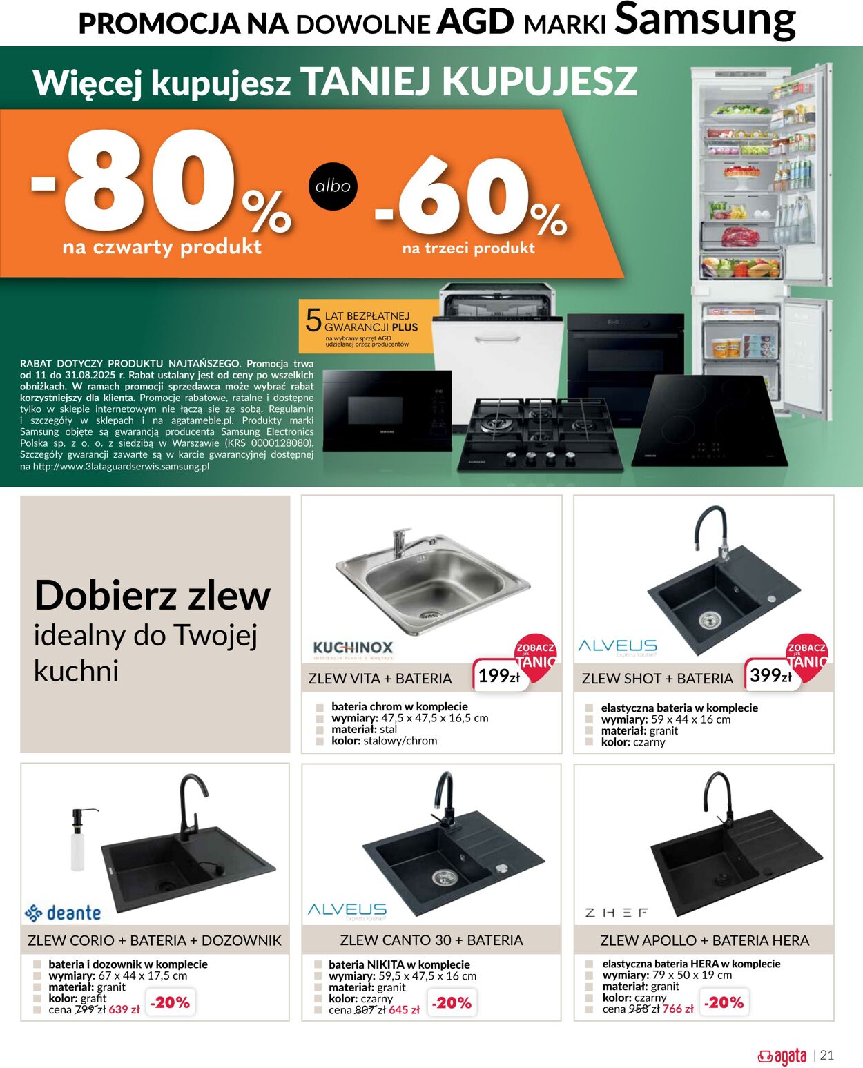 Gazetka Agata Meble 11.08.2025 - 31.08.2025