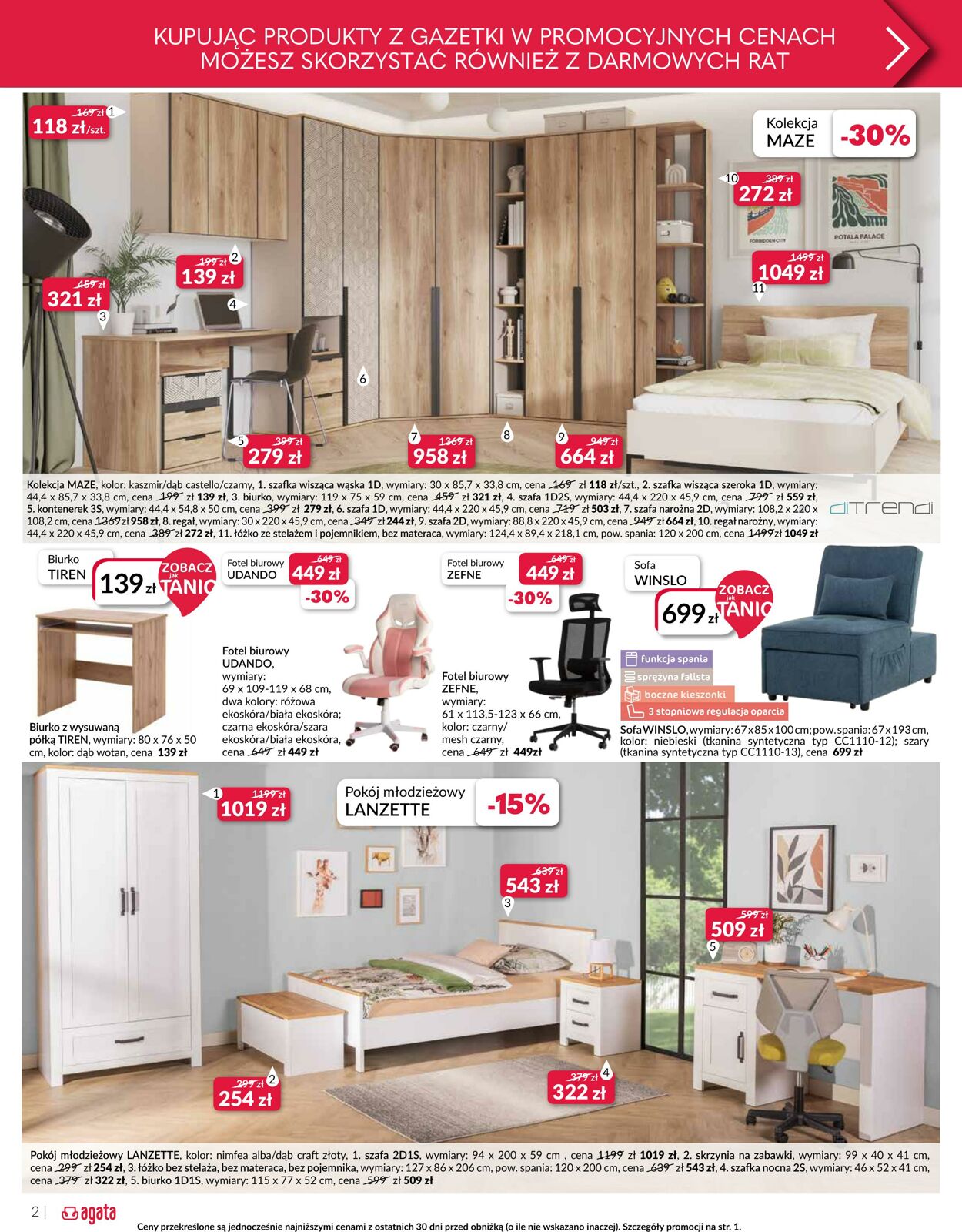 Gazetka Agata Meble 11.08.2025 - 31.08.2025