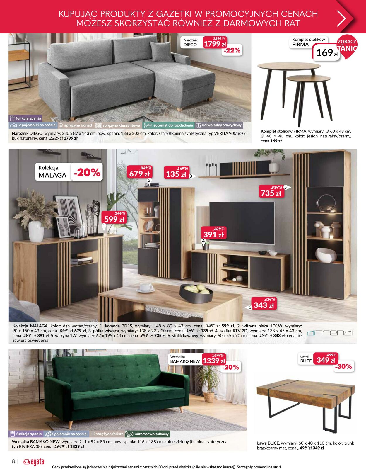 Gazetka Agata Meble 11.08.2025 - 31.08.2025