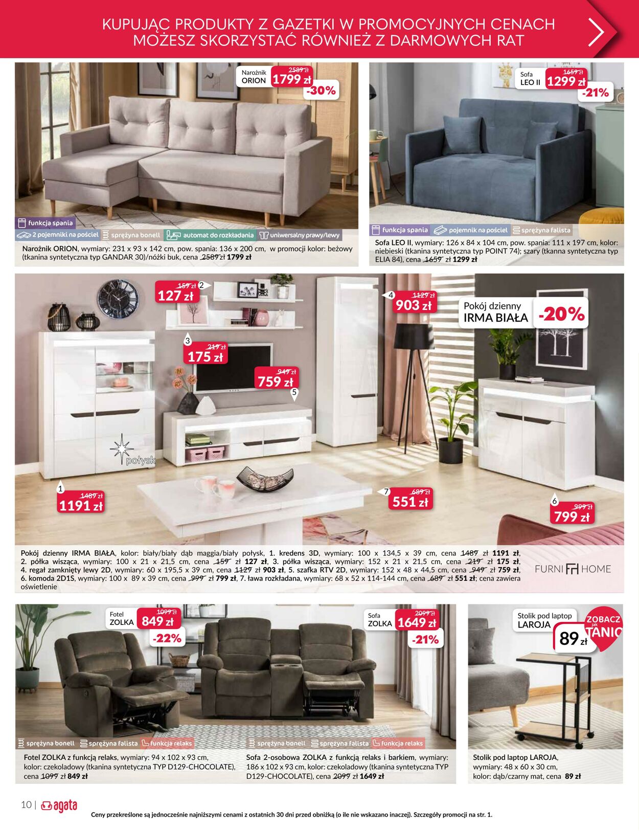 Gazetka Agata Meble 11.08.2025 - 31.08.2025