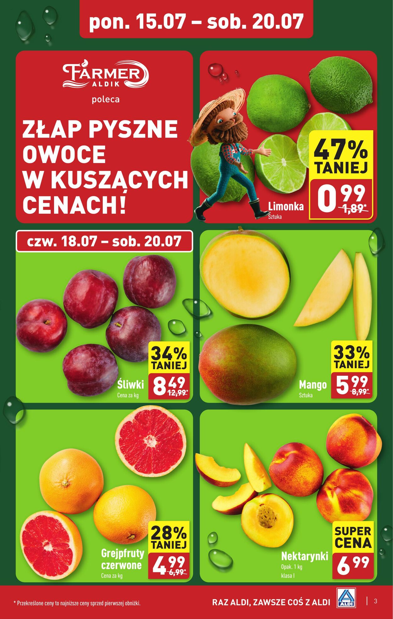 Gazetka Aldi 15.07.2024 - 20.07.2024