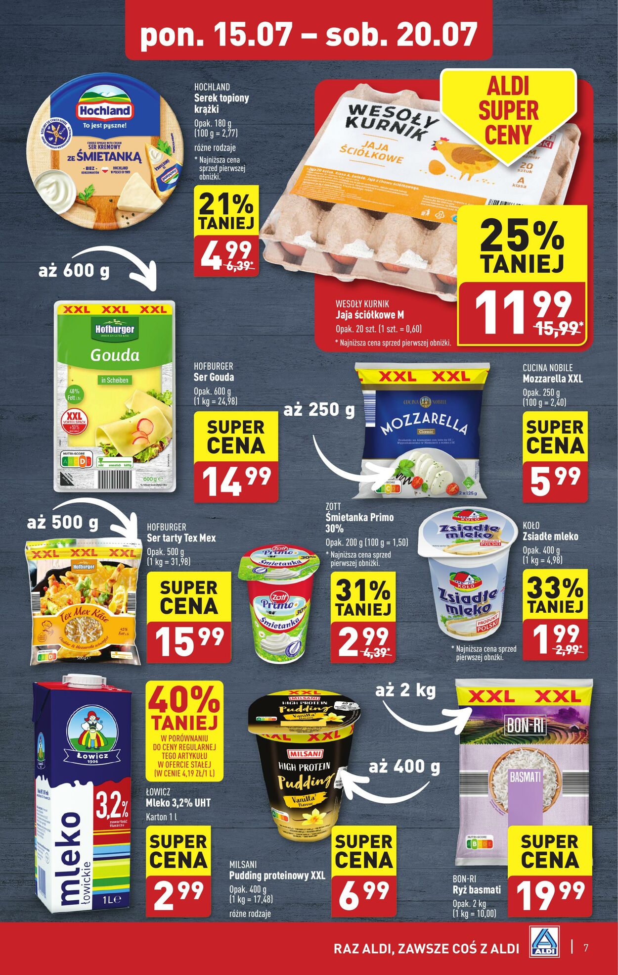 Gazetka Aldi 15.07.2024 - 20.07.2024