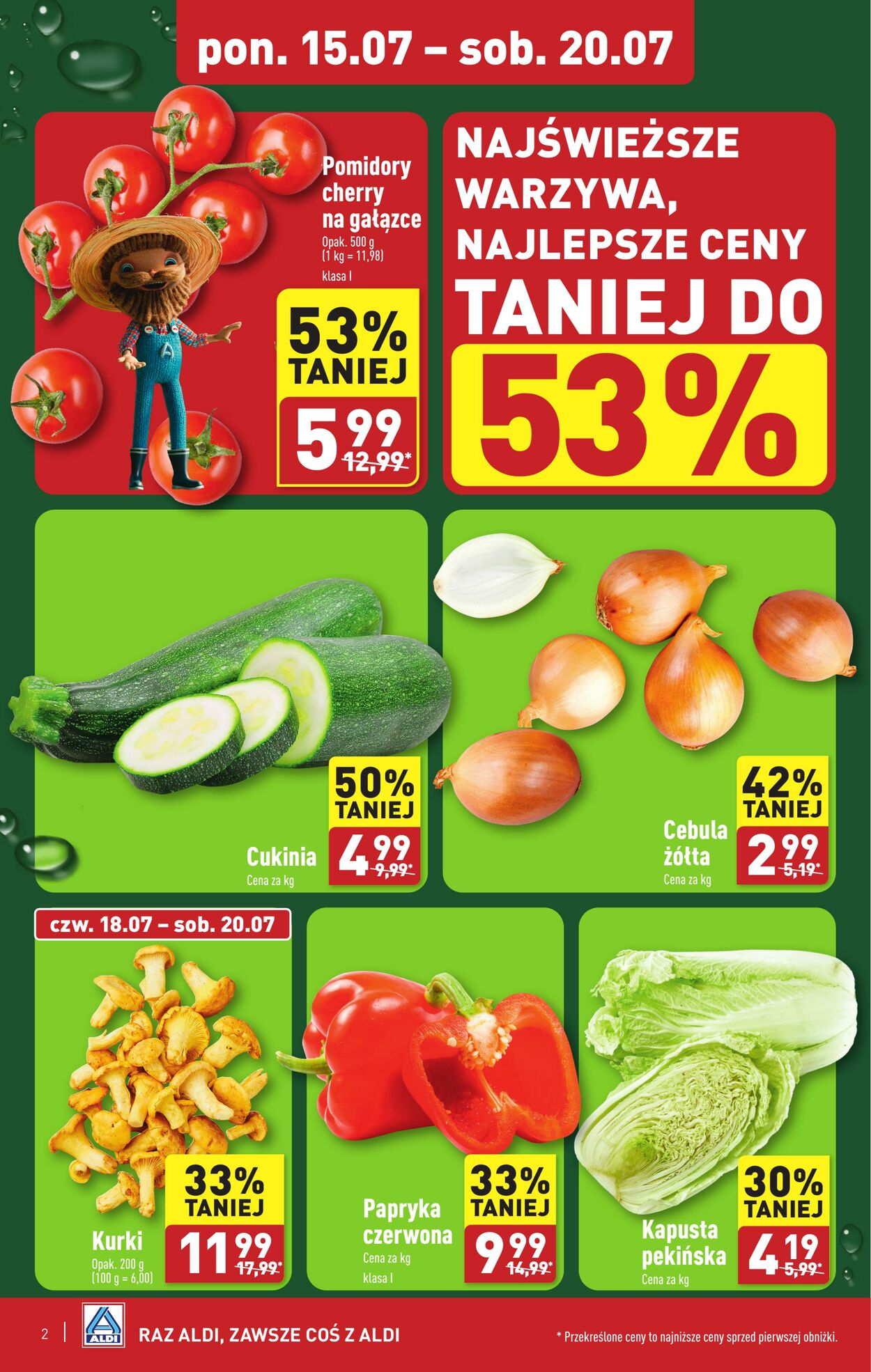 Gazetka Aldi 15.07.2024 - 20.07.2024