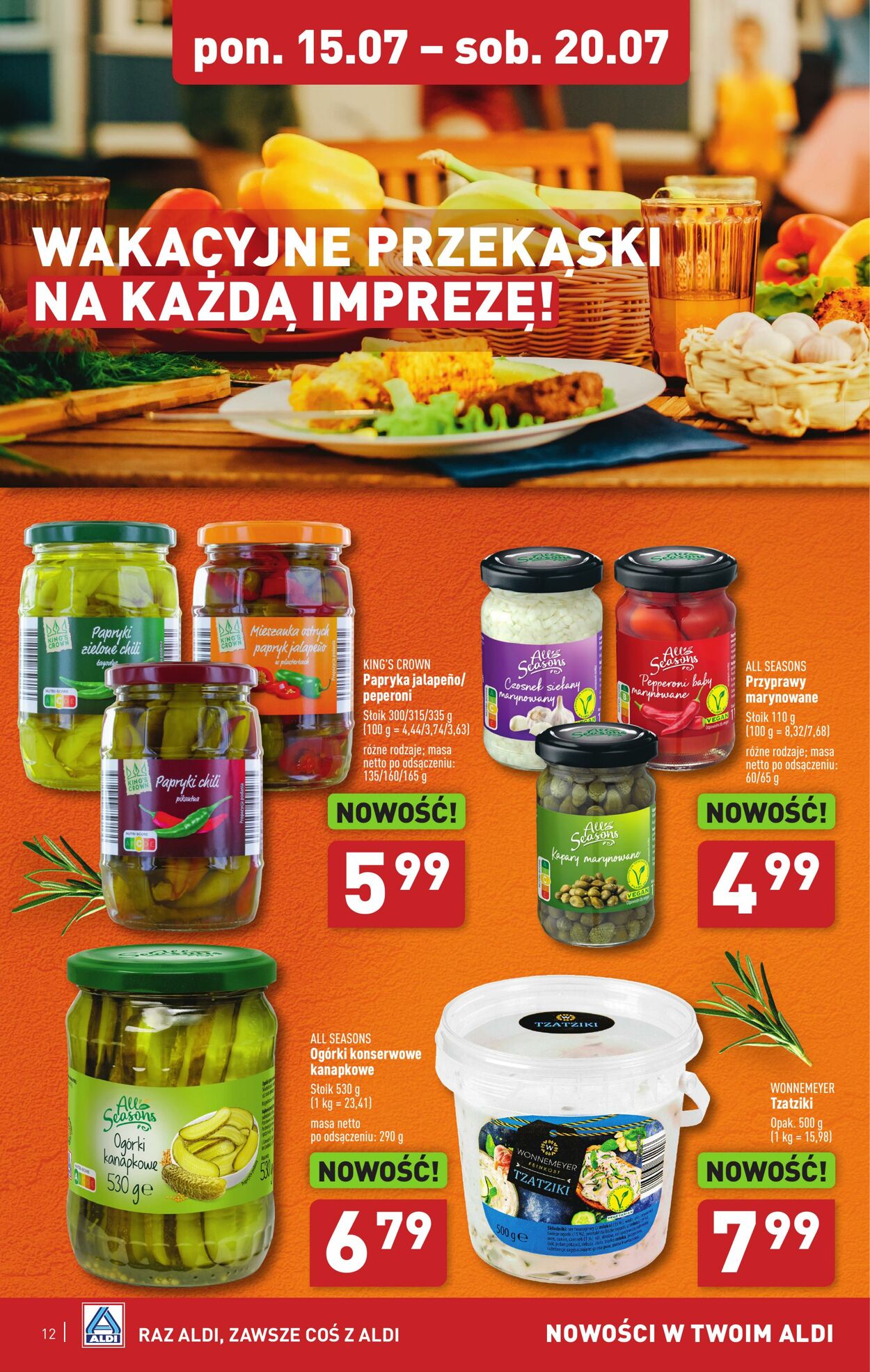 Gazetka Aldi 15.07.2024 - 20.07.2024