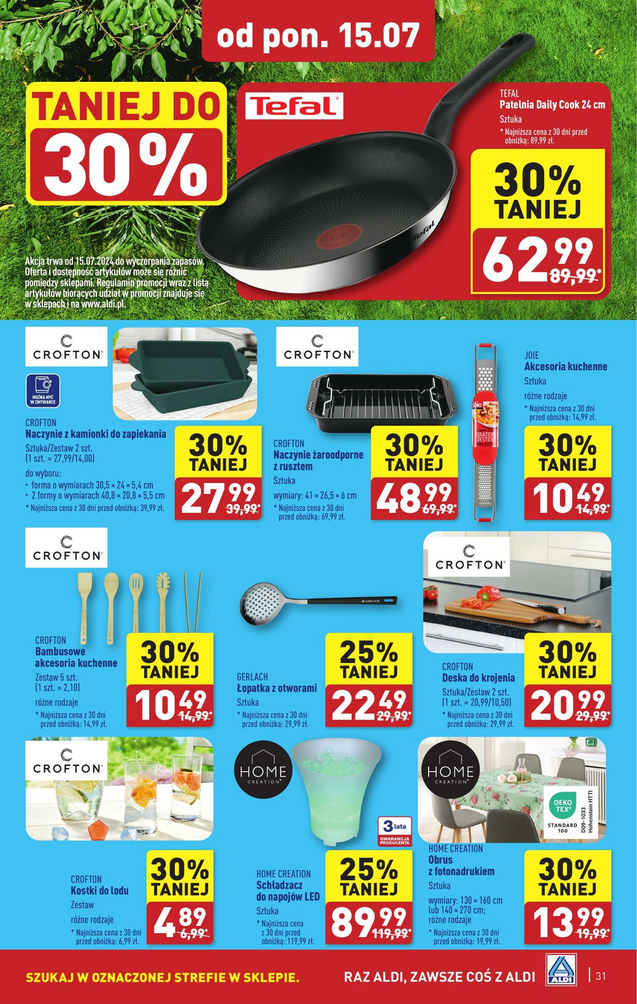 Gazetka Aldi 15.07.2024 - 20.07.2024