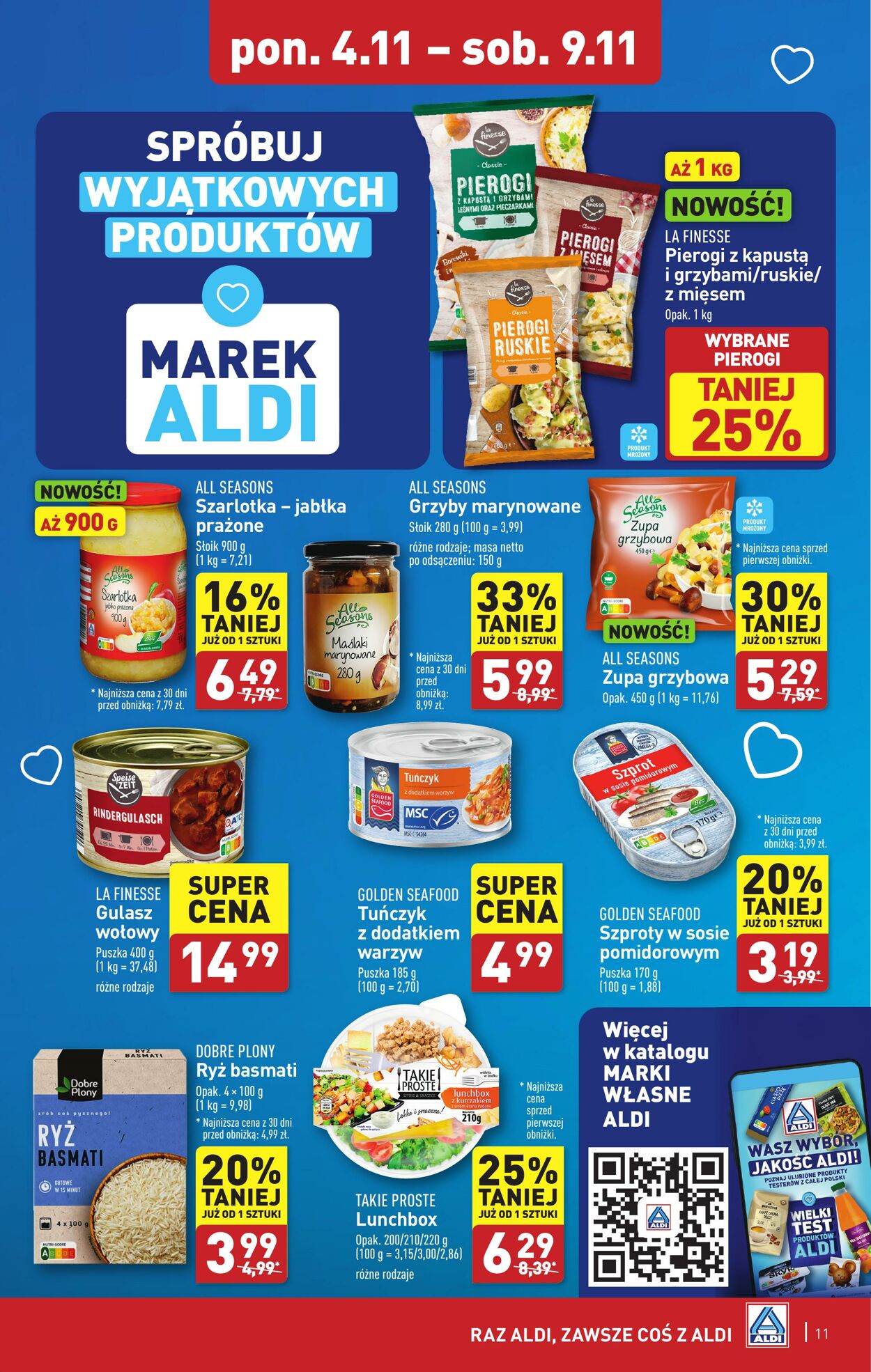 Gazetka Aldi 04.11.2024 - 09.11.2024