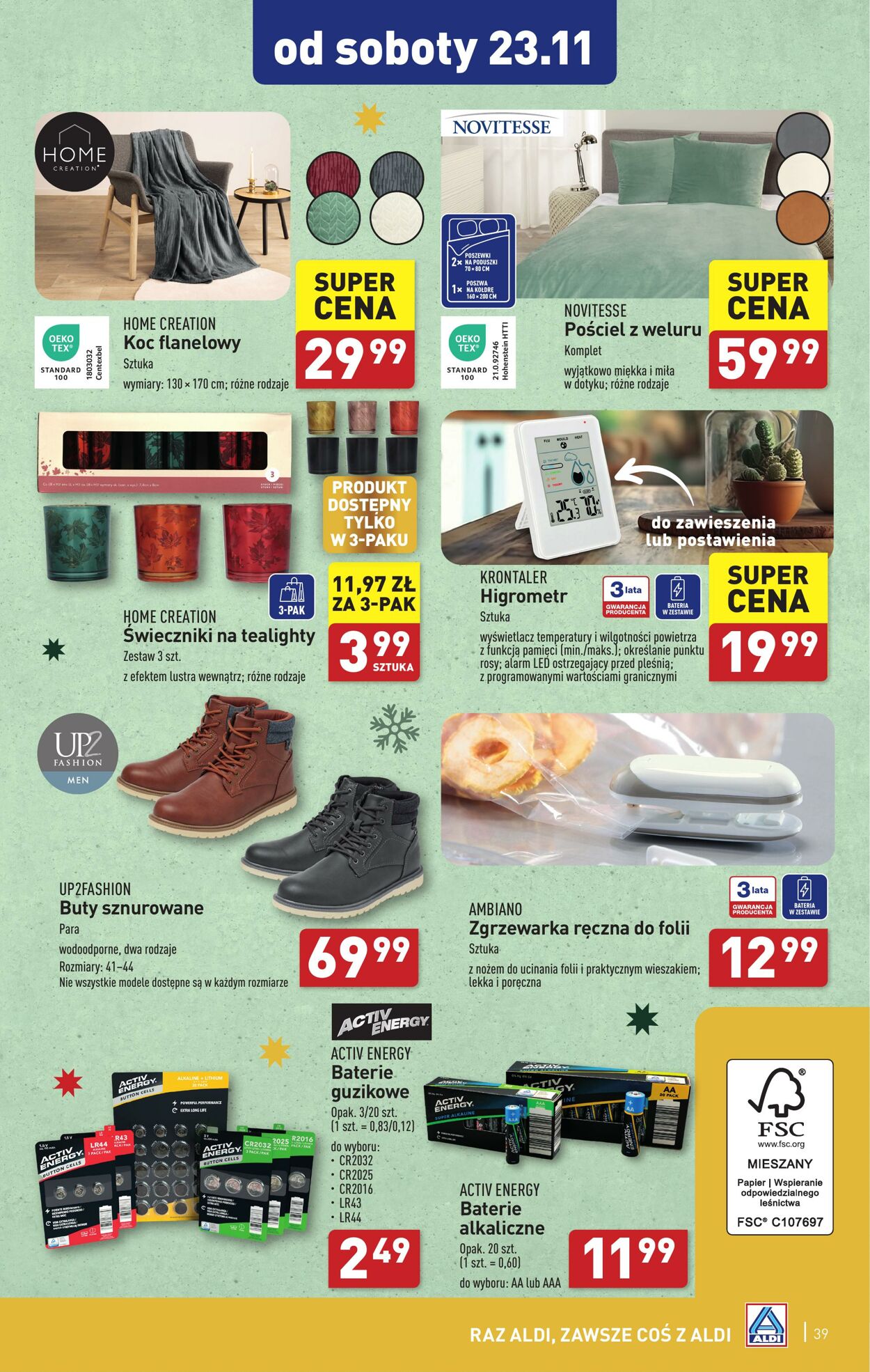 Gazetka Aldi 18.11.2024 - 23.11.2024