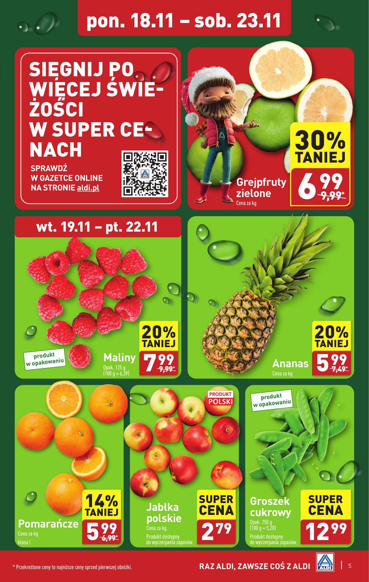 Gazetka Aldi 18.11.2024 - 23.11.2024