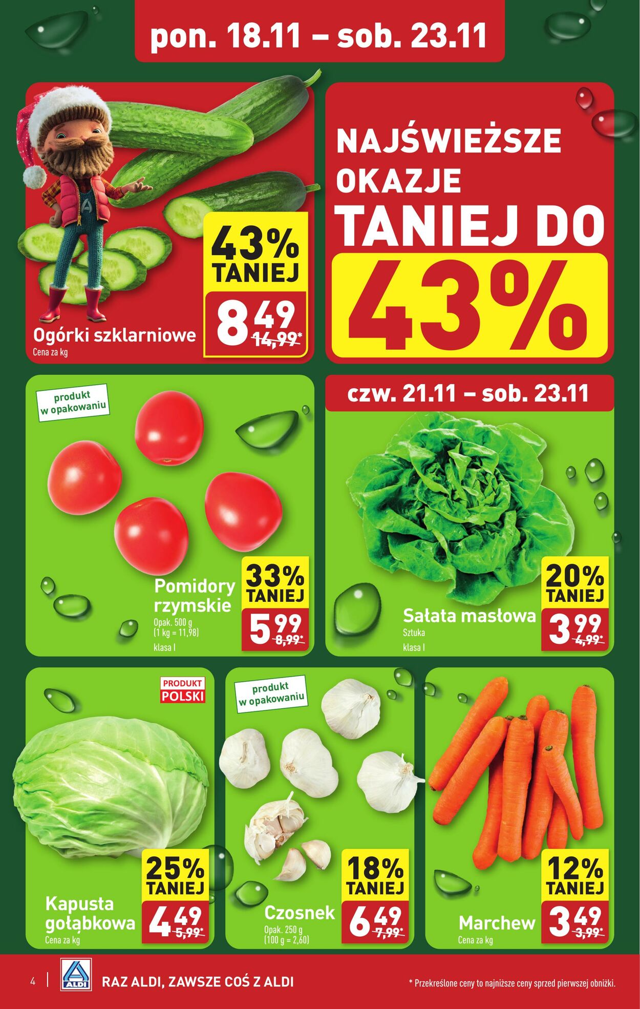 Gazetka Aldi 18.11.2024 - 23.11.2024