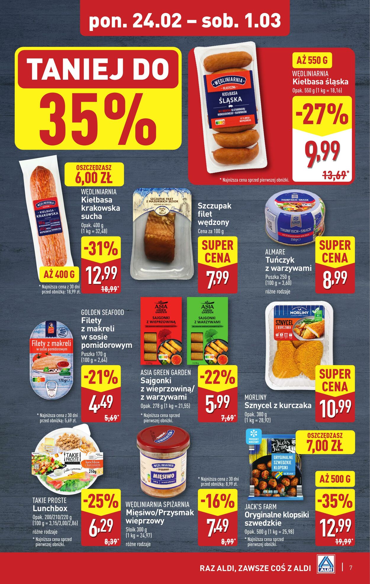 Gazetka Aldi 24.02.2025 - 01.03.2025