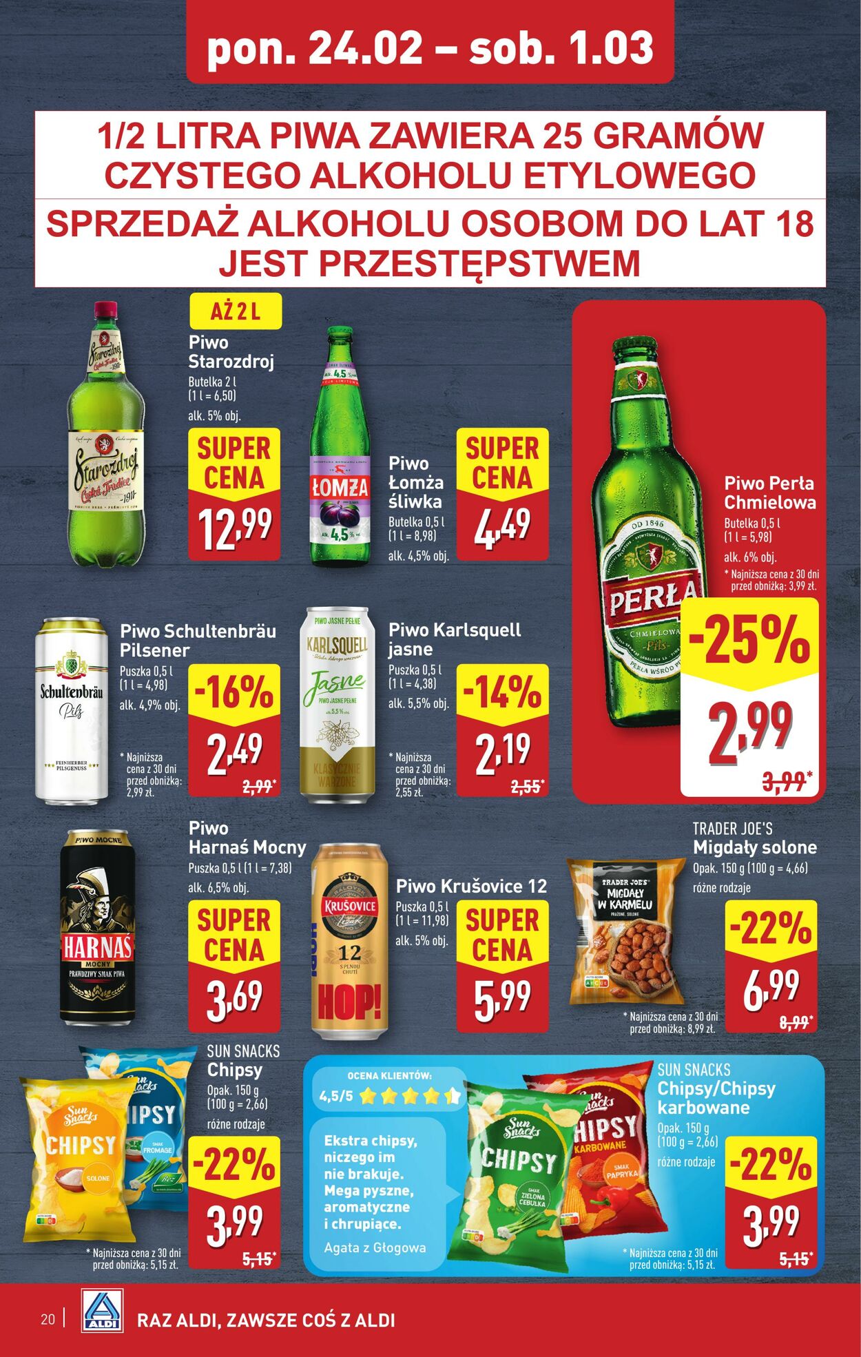 Gazetka Aldi 24.02.2025 - 01.03.2025