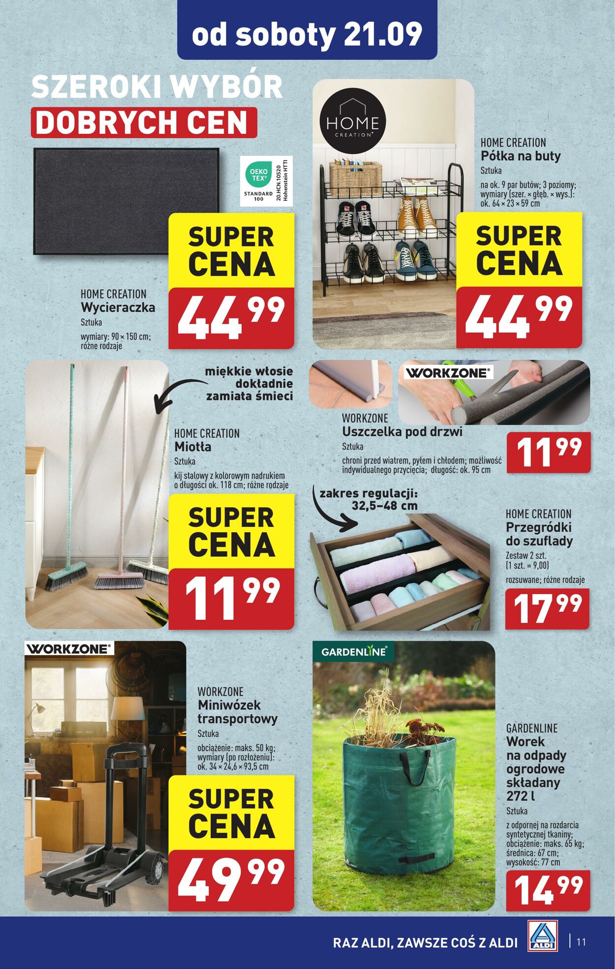 Gazetka Aldi 16.09.2024 - 21.09.2024