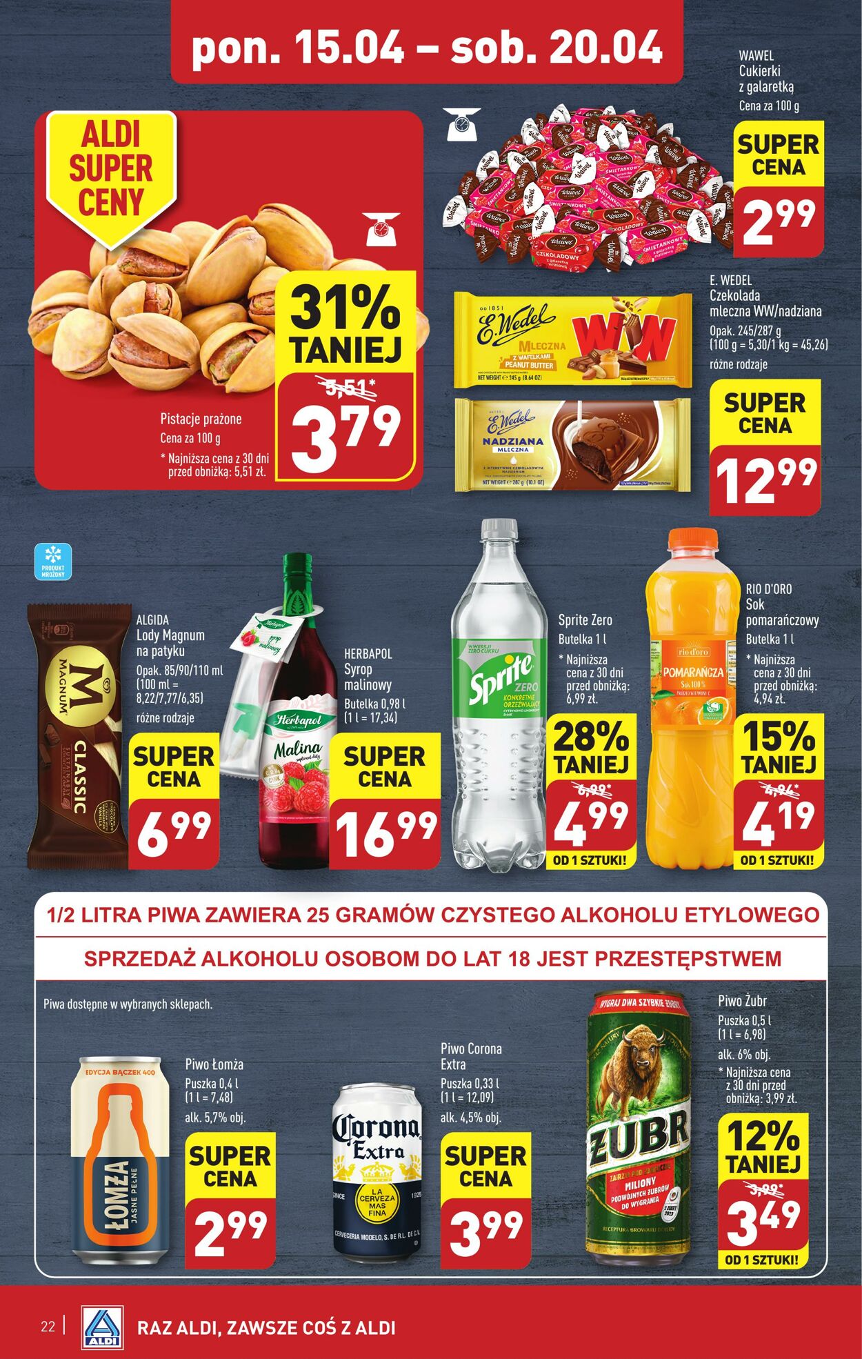 Gazetka Aldi 15.04.2024 - 20.04.2024