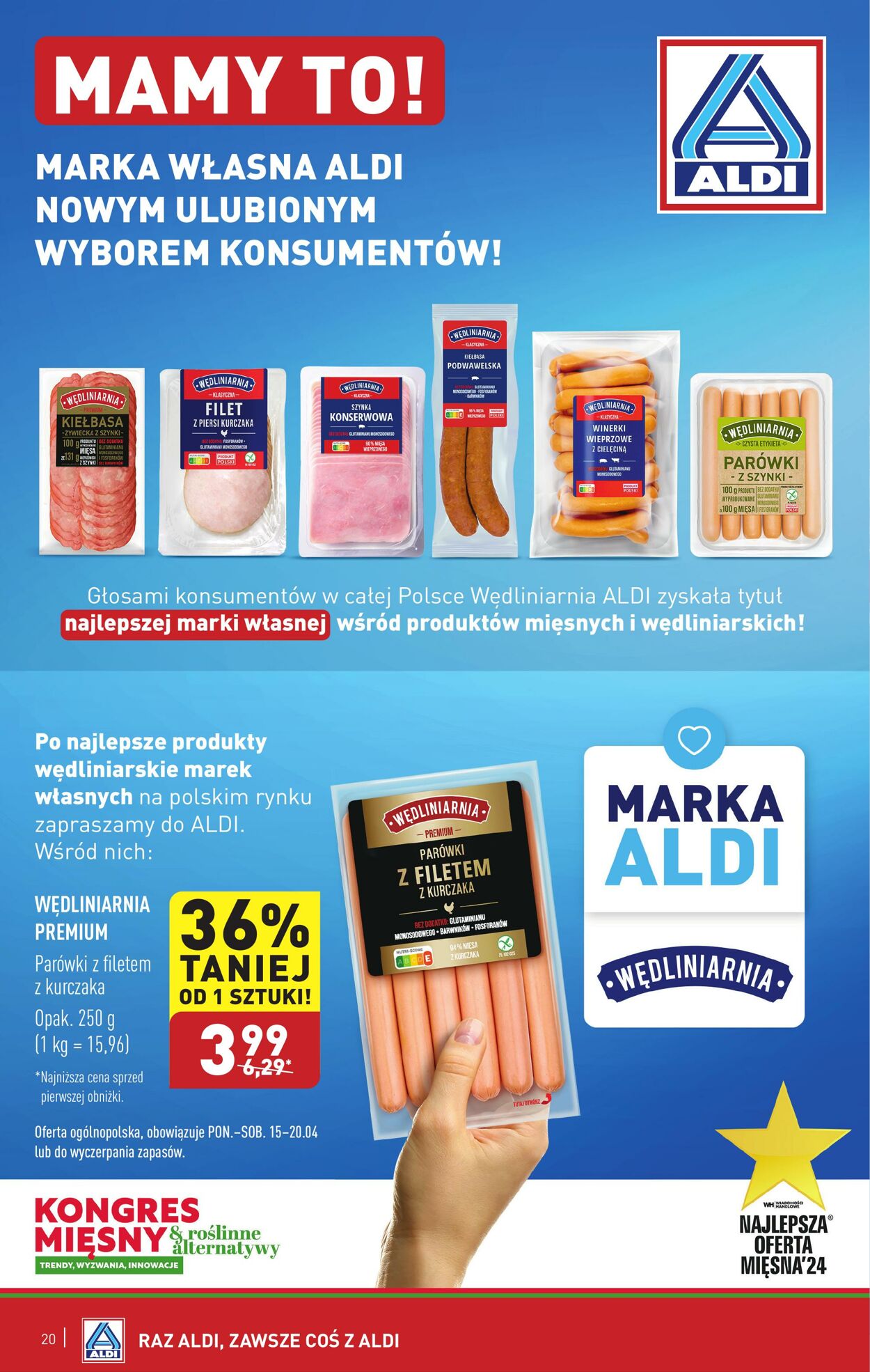 Gazetka Aldi 15.04.2024 - 20.04.2024