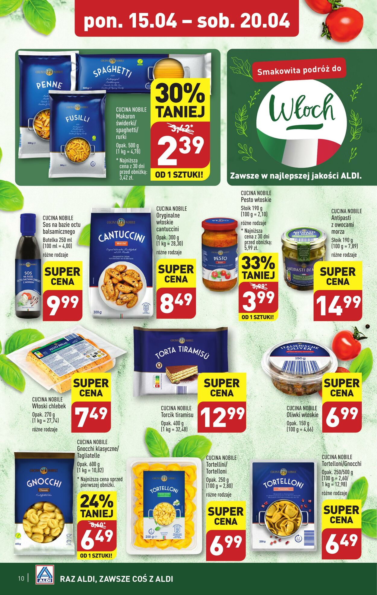 Gazetka Aldi 15.04.2024 - 20.04.2024