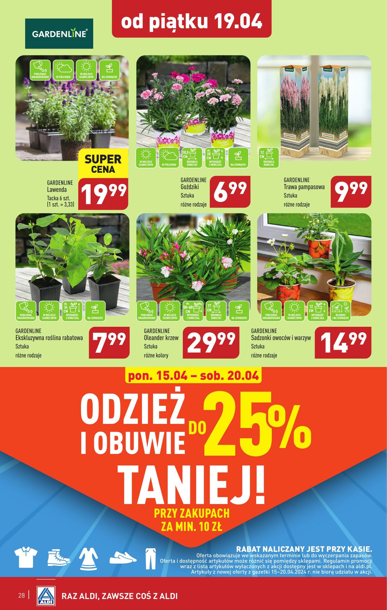 Gazetka Aldi 15.04.2024 - 20.04.2024