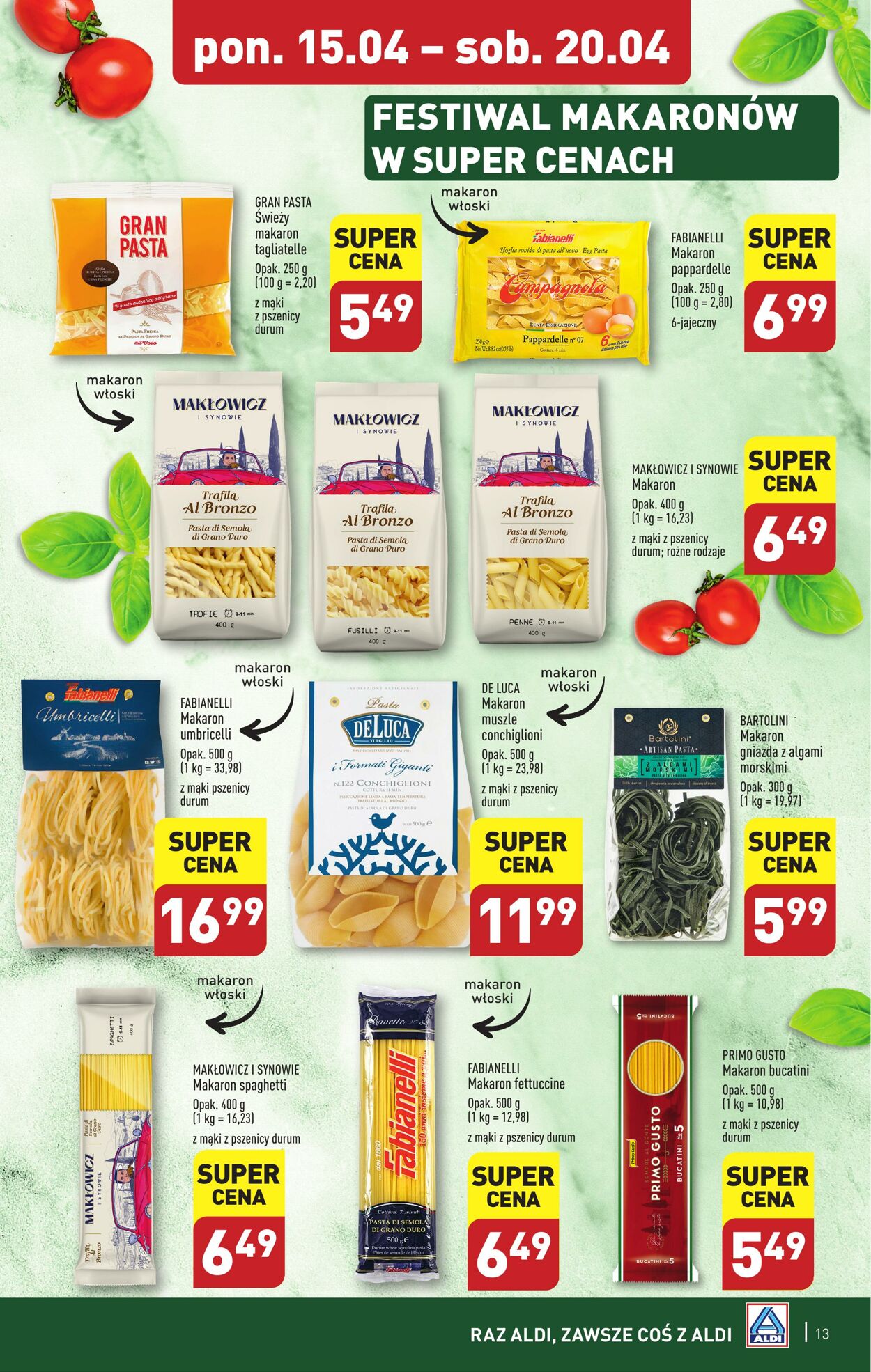 Gazetka Aldi 15.04.2024 - 20.04.2024