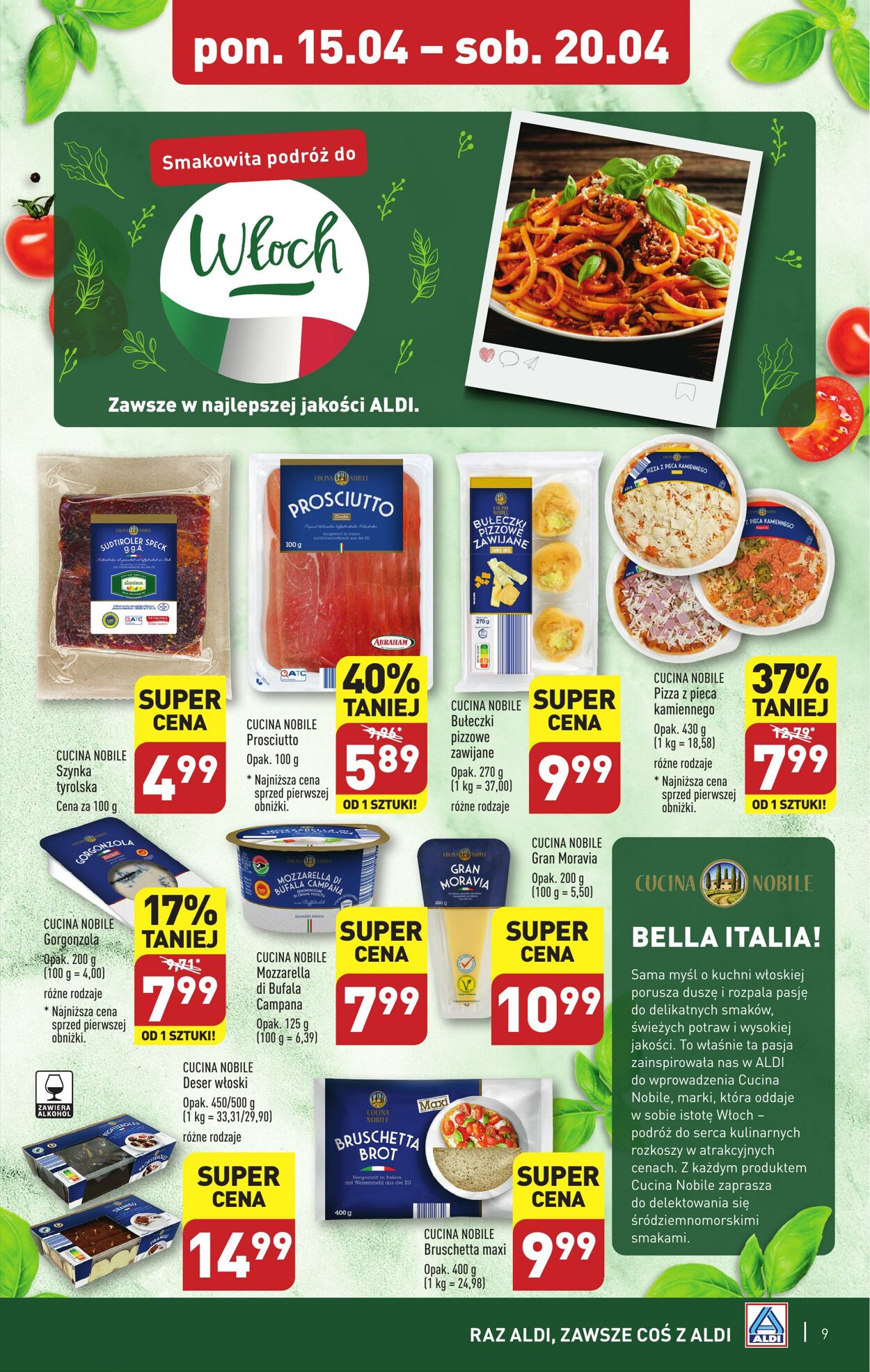 Gazetka Aldi 15.04.2024 - 20.04.2024