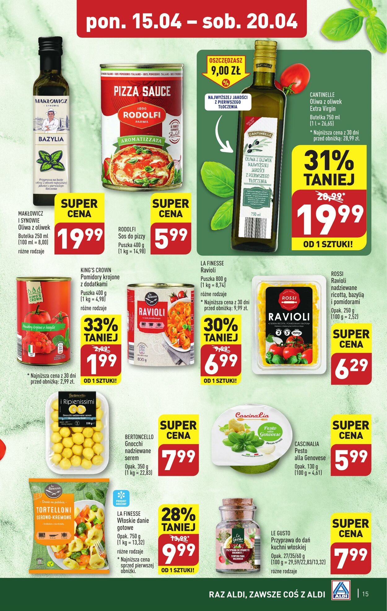 Gazetka Aldi 15.04.2024 - 20.04.2024