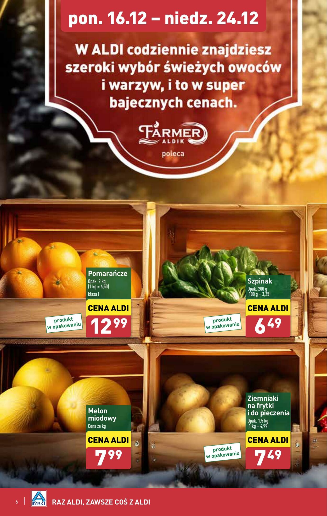 Gazetka Aldi 16.12.2024 - 24.12.2024