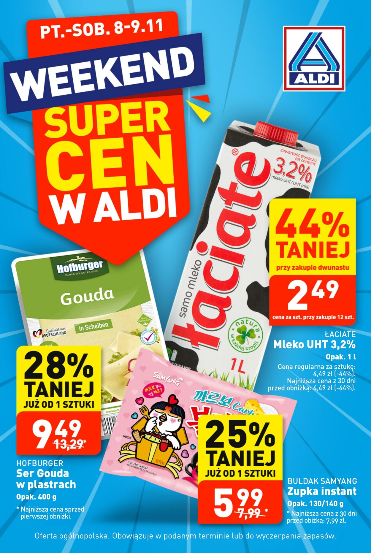 Gazetka Aldi 08.11.2024 - 09.11.2024