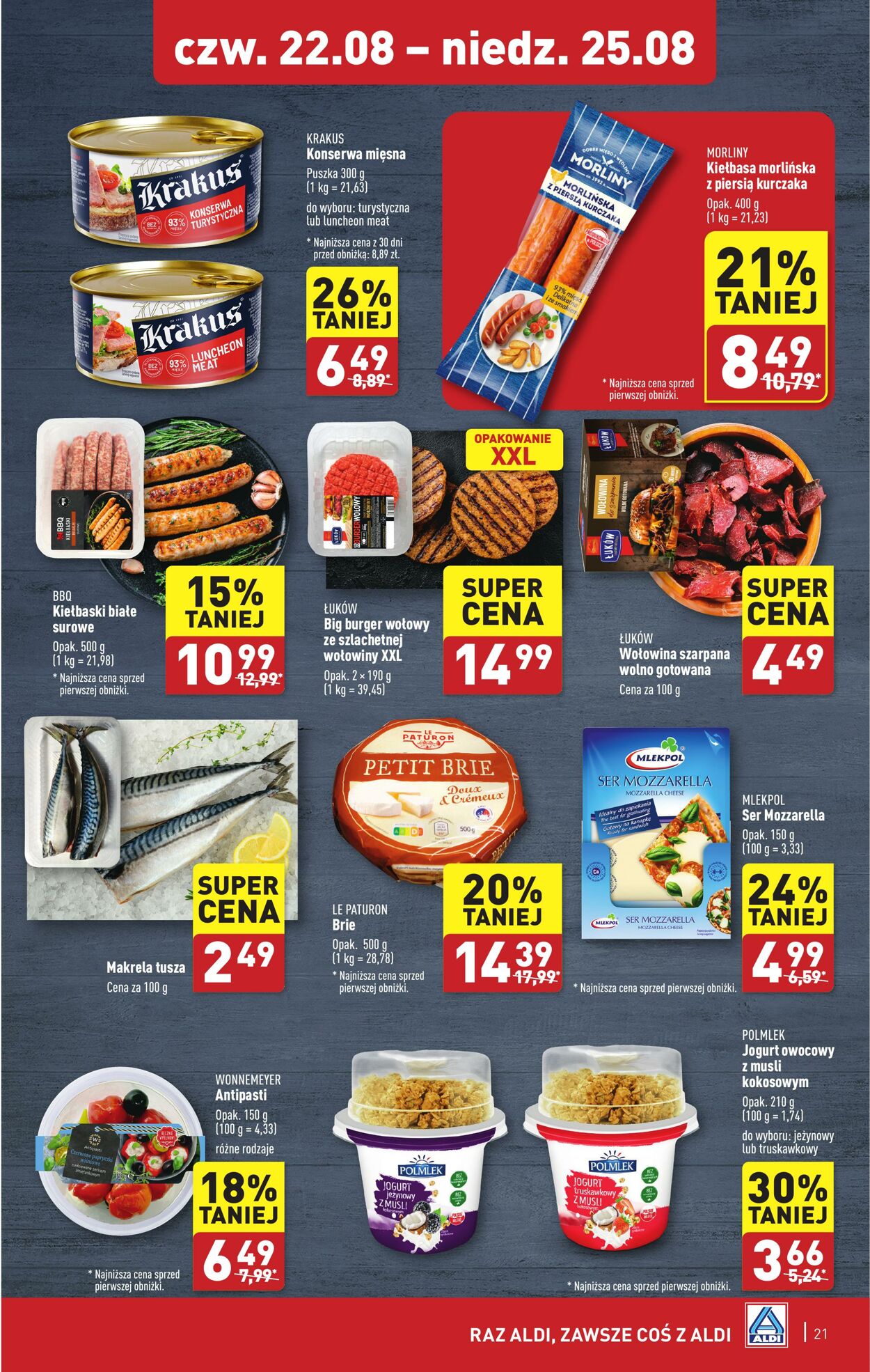 Gazetka Aldi 19.08.2024 - 25.08.2024