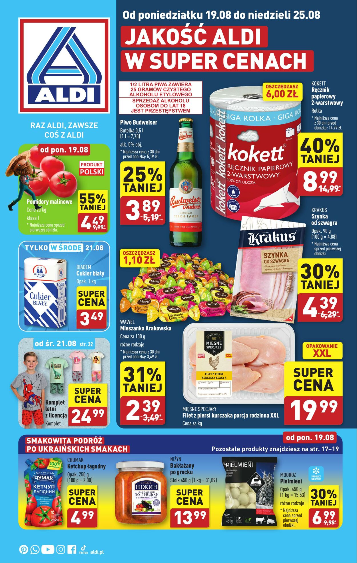 Gazetka Aldi 19.08.2024 - 25.08.2024