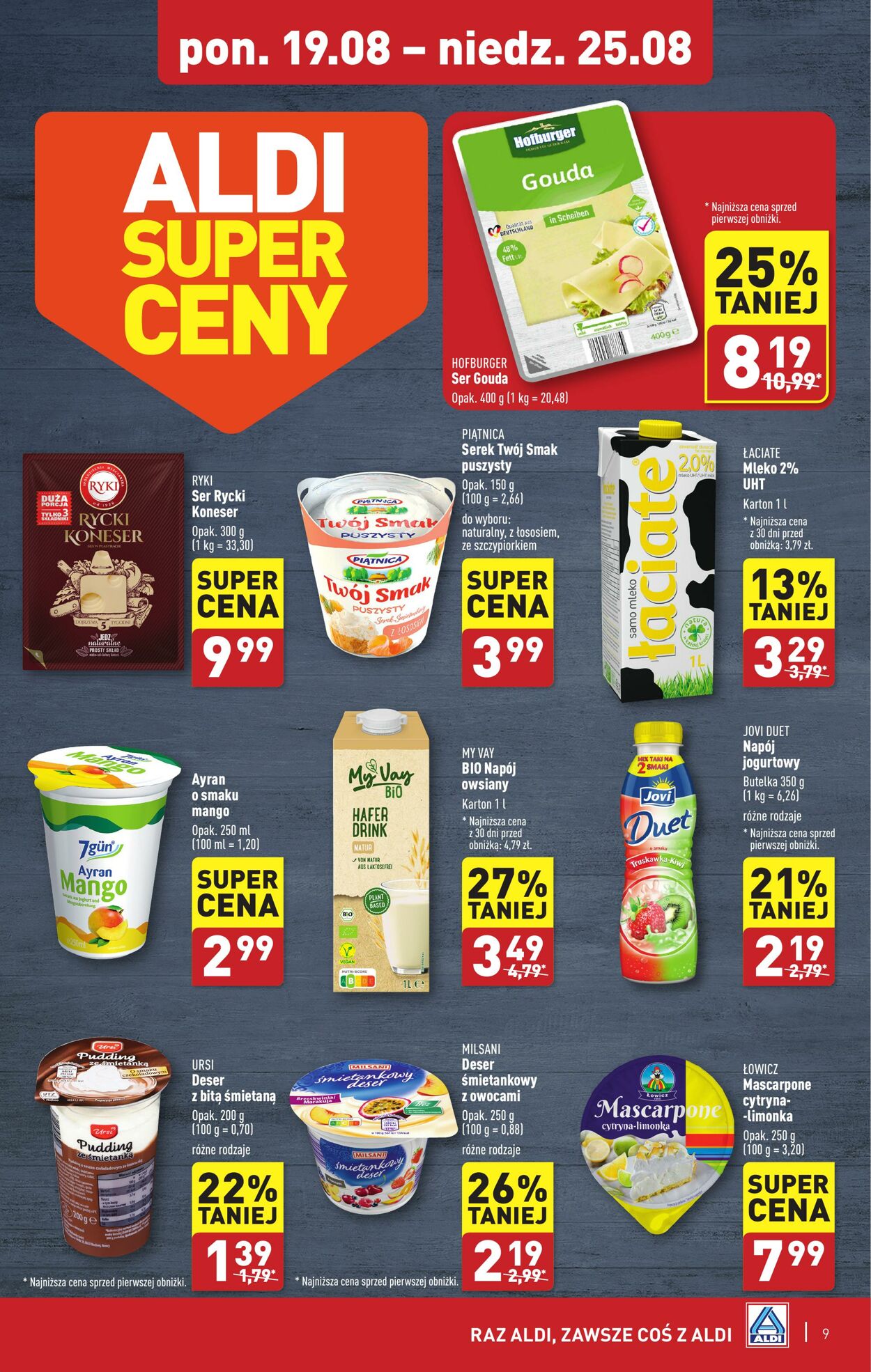 Gazetka Aldi 19.08.2024 - 25.08.2024