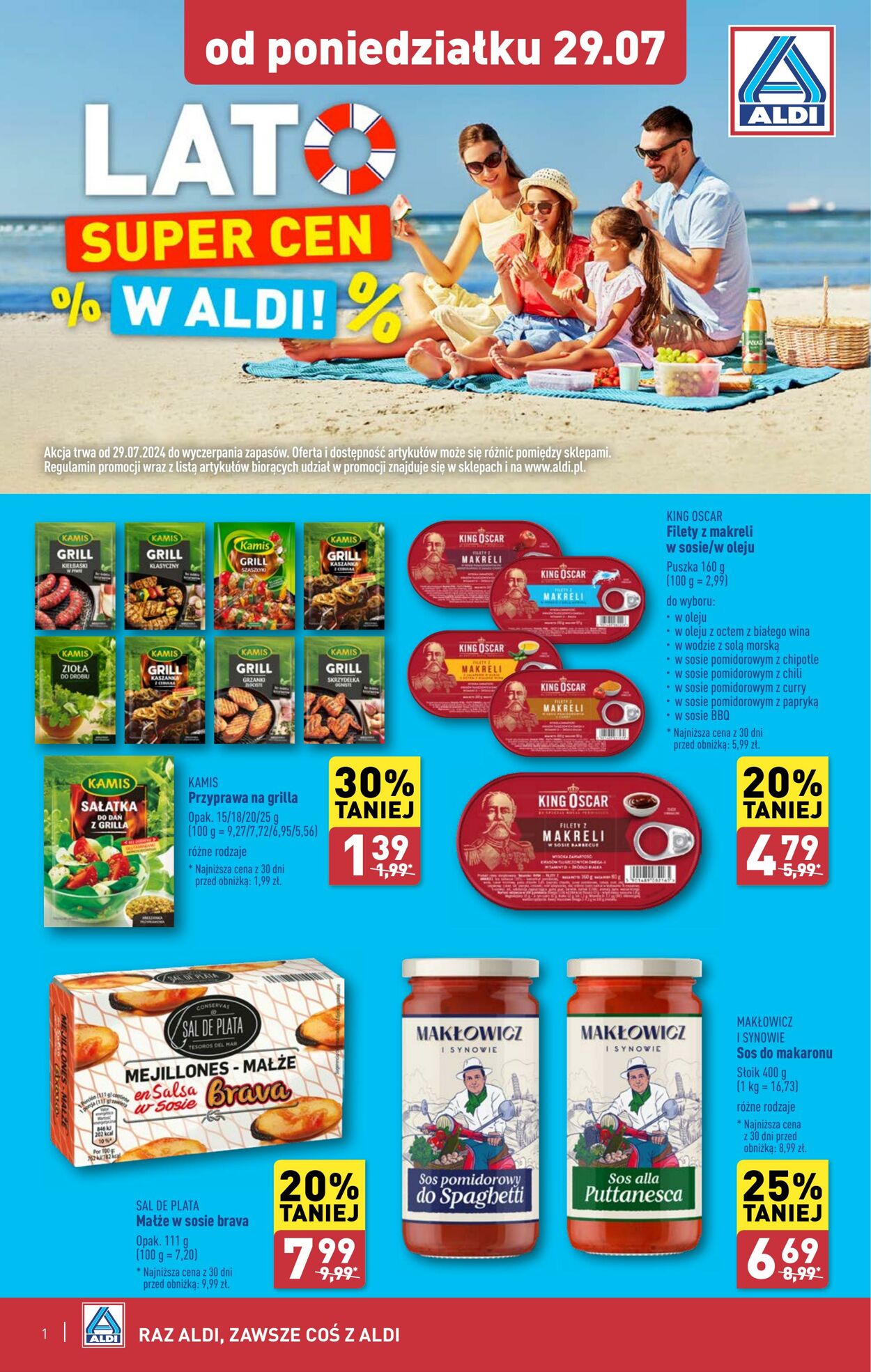 Gazetka Aldi 29.07.2024 - 03.08.2024