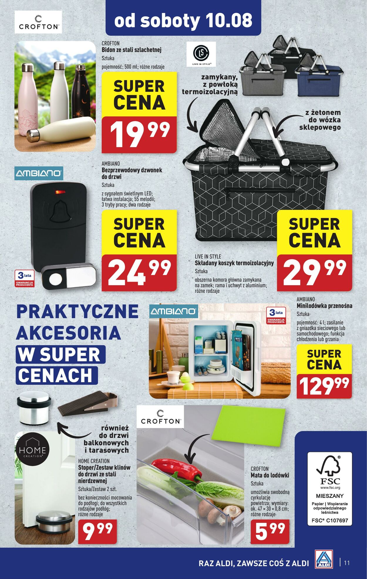 Gazetka Aldi 05.08.2024 - 10.08.2024