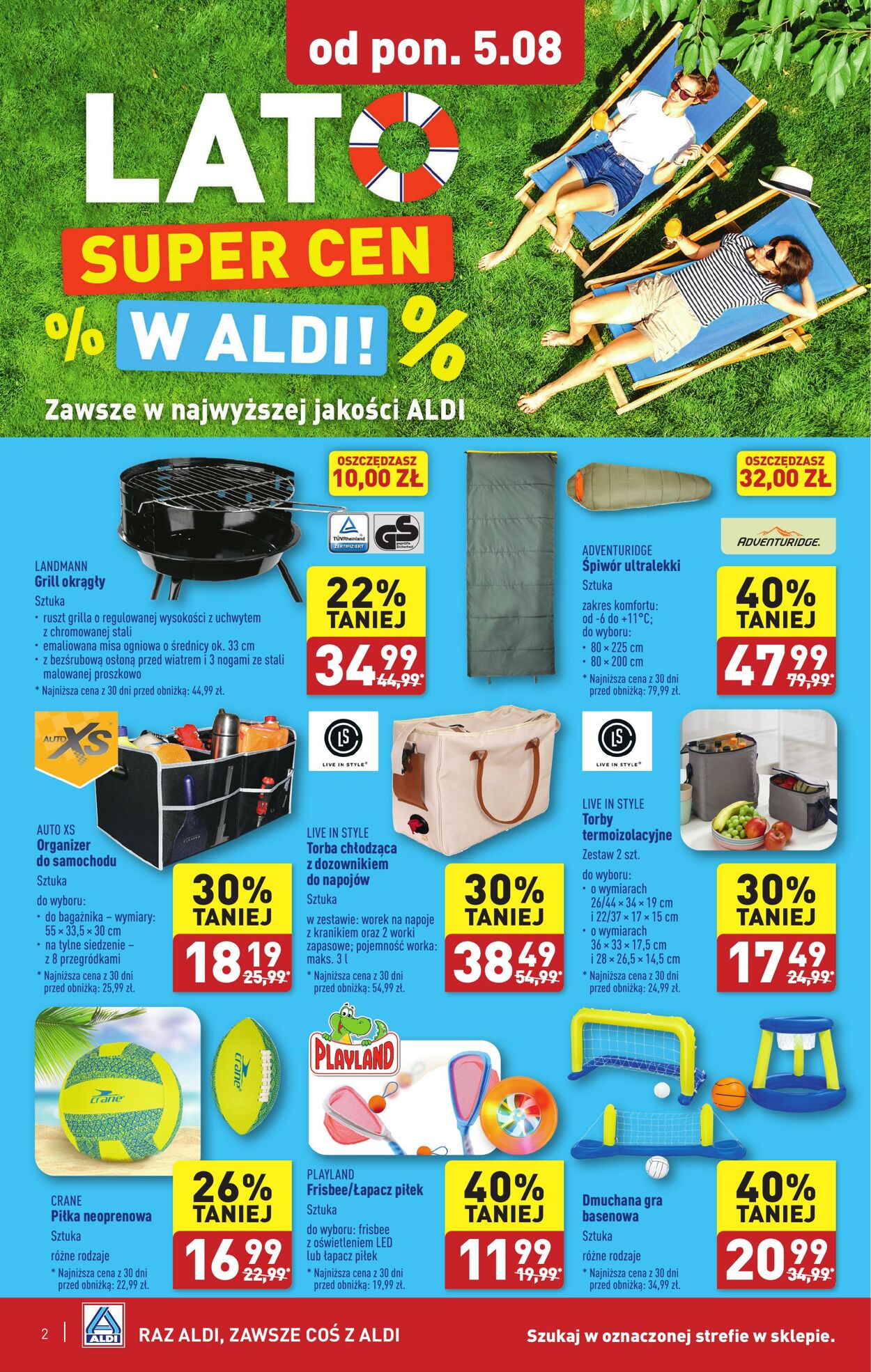 Gazetka Aldi 05.08.2024 - 10.08.2024