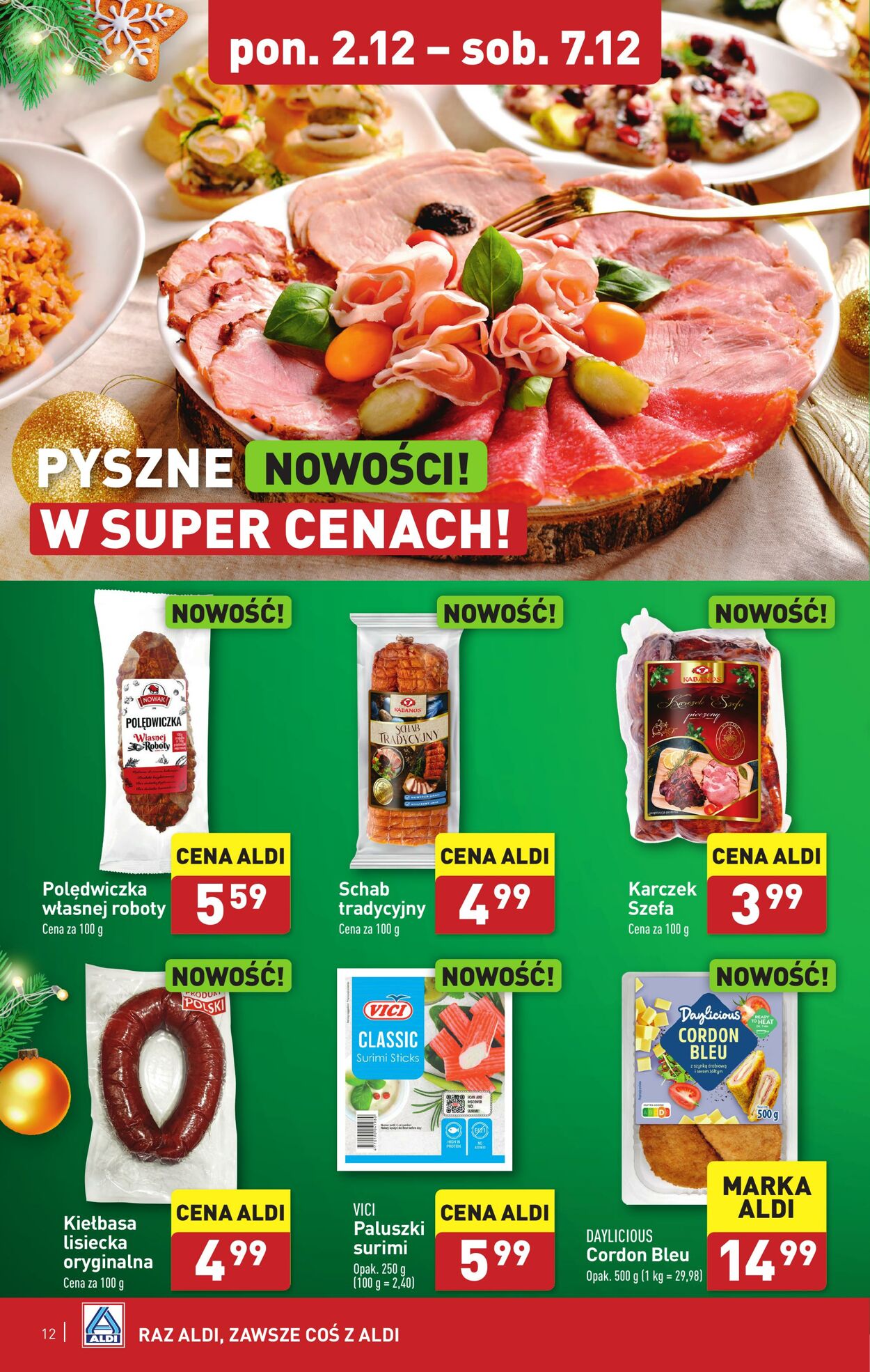 Gazetka Aldi 02.12.2024 - 07.12.2024