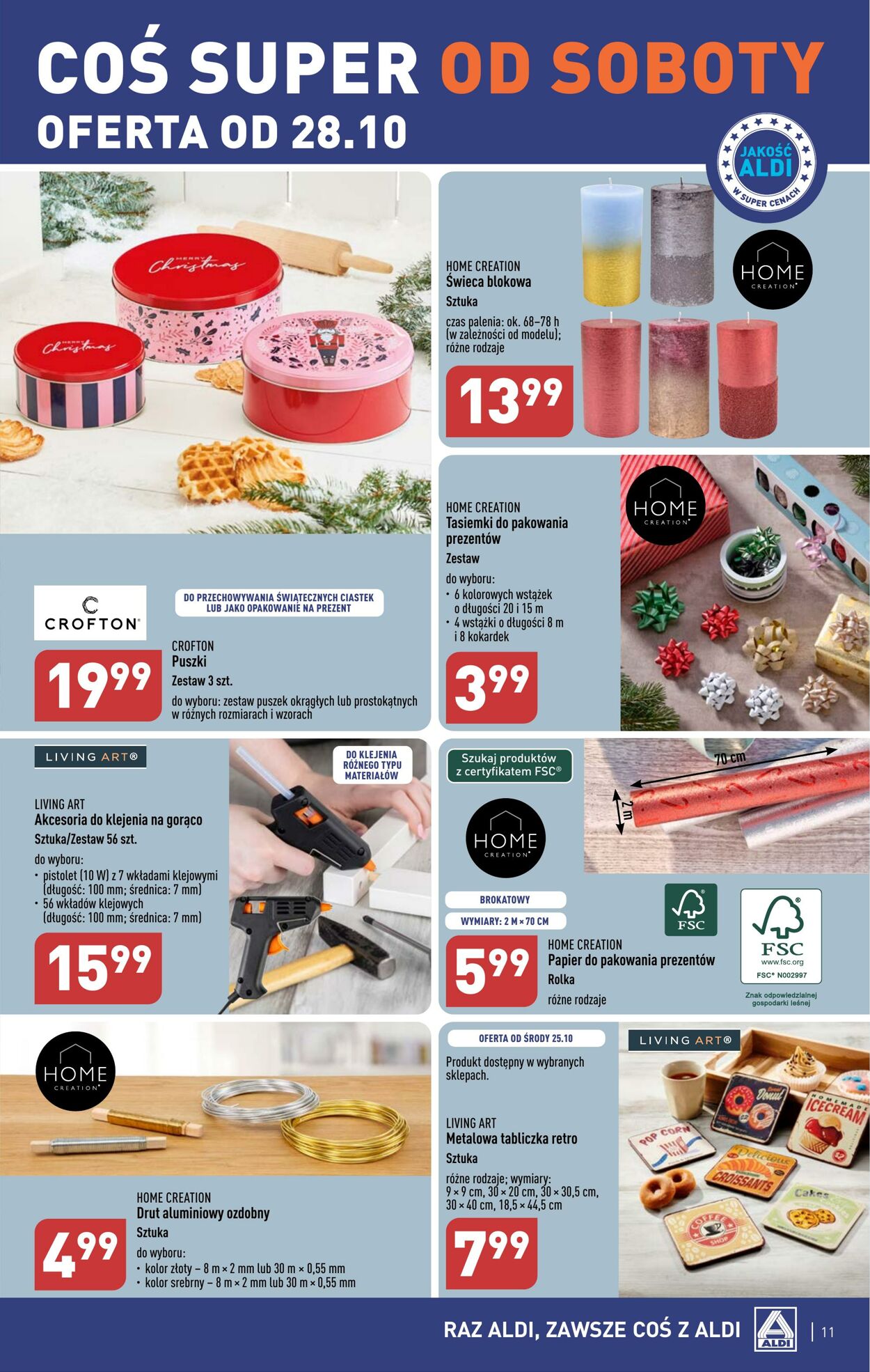 Gazetka Aldi 25.10.2023 - 28.10.2023