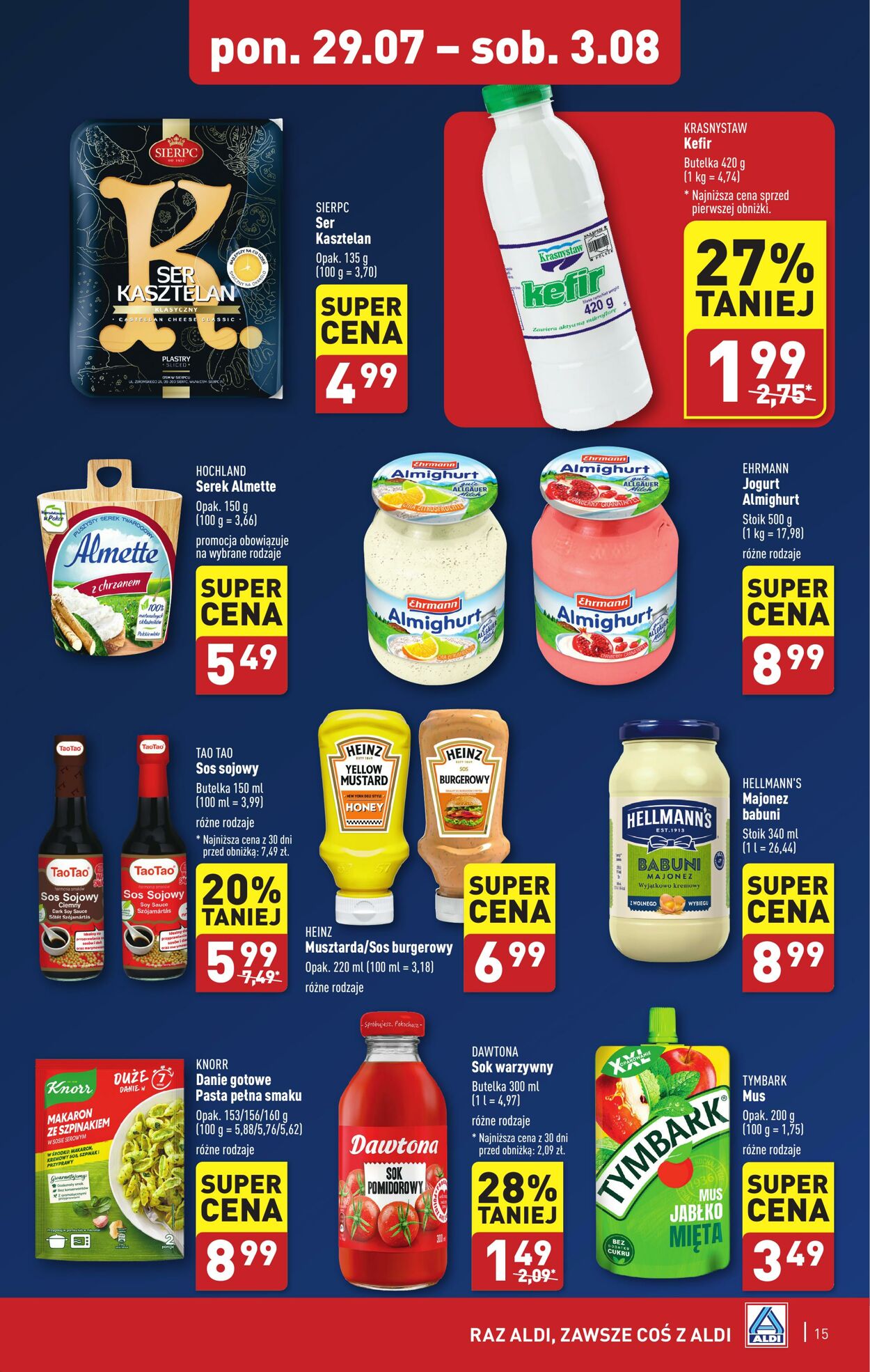 Gazetka Aldi 29.07.2024 - 03.08.2024