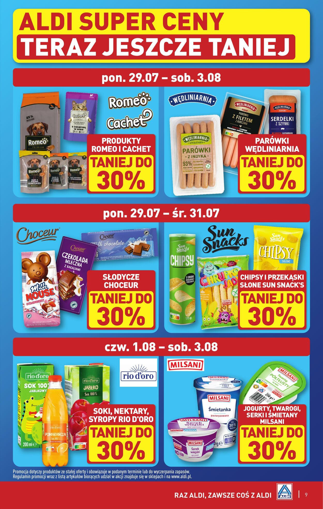 Gazetka Aldi 29.07.2024 - 03.08.2024