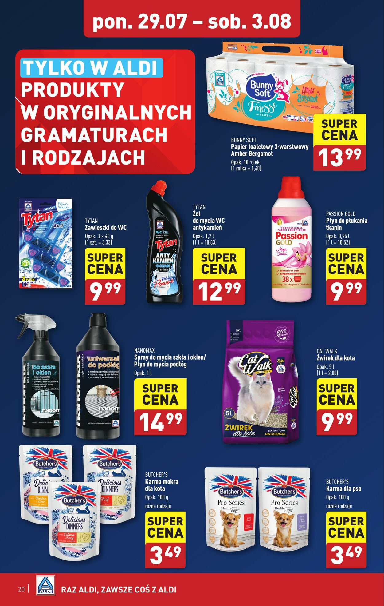 Gazetka Aldi 29.07.2024 - 03.08.2024