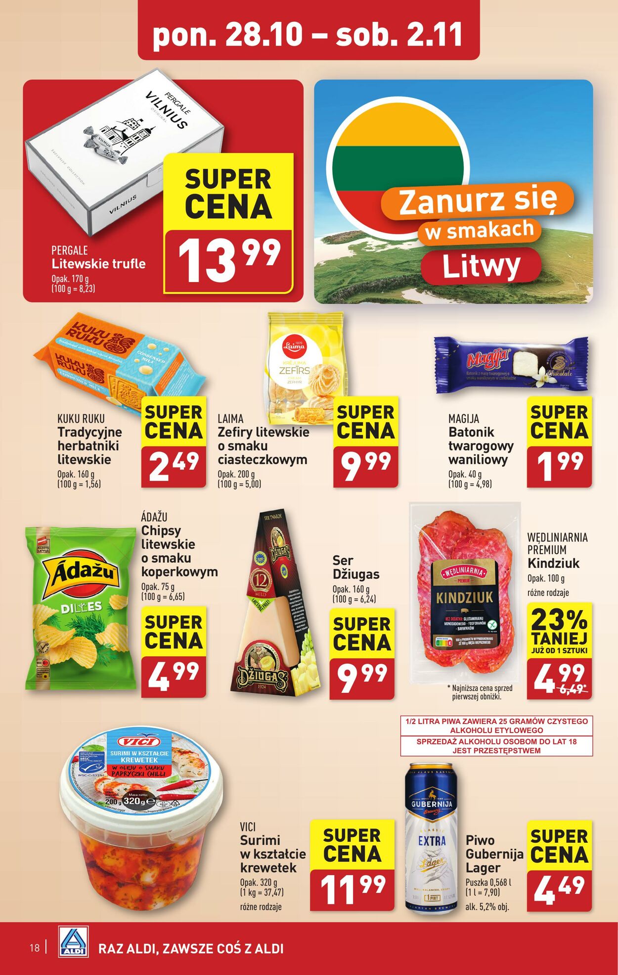 Gazetka Aldi 28.10.2024 - 02.11.2024