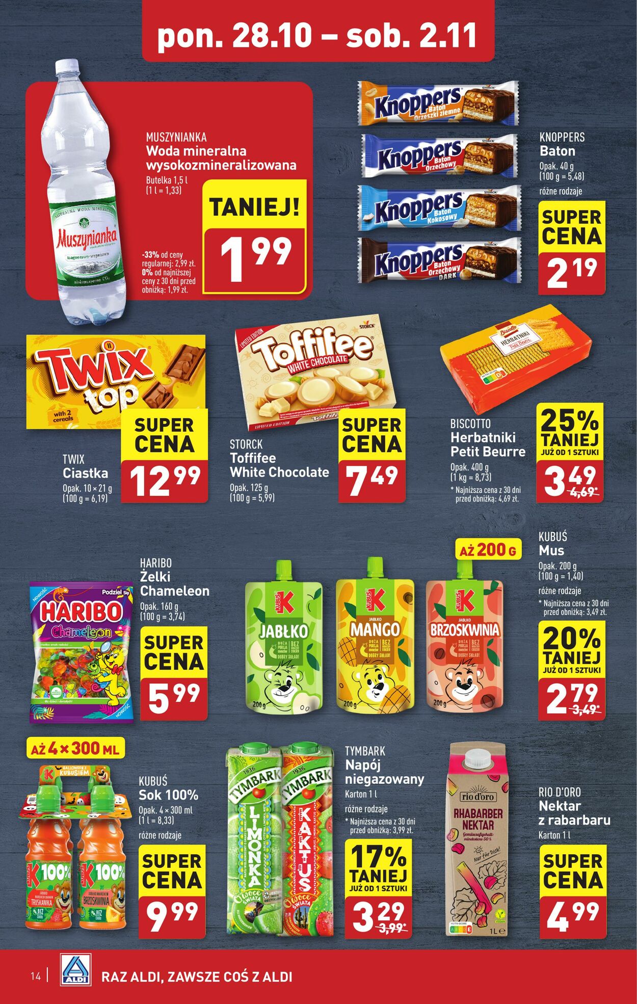 Gazetka Aldi 28.10.2024 - 02.11.2024