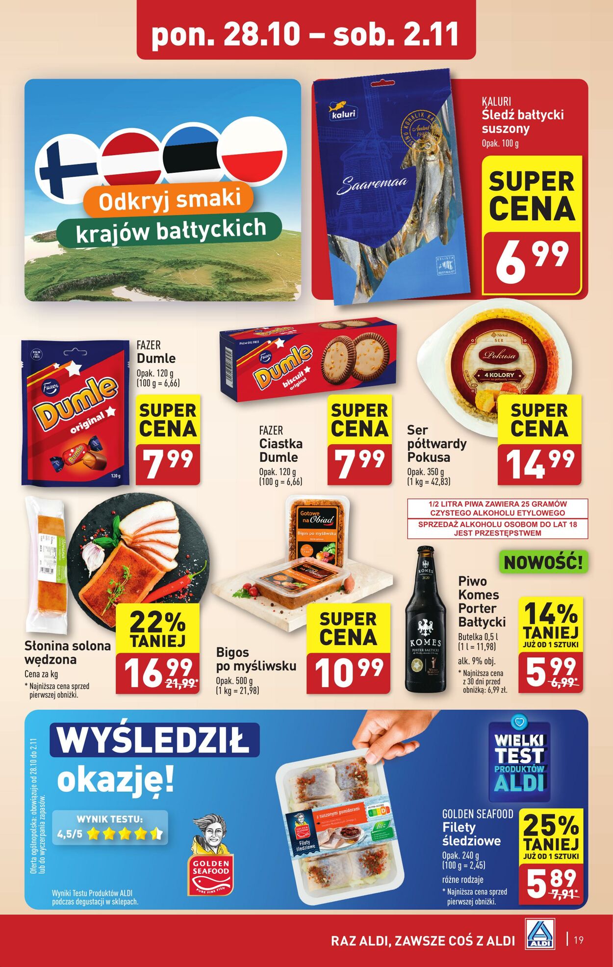 Gazetka Aldi 28.10.2024 - 02.11.2024