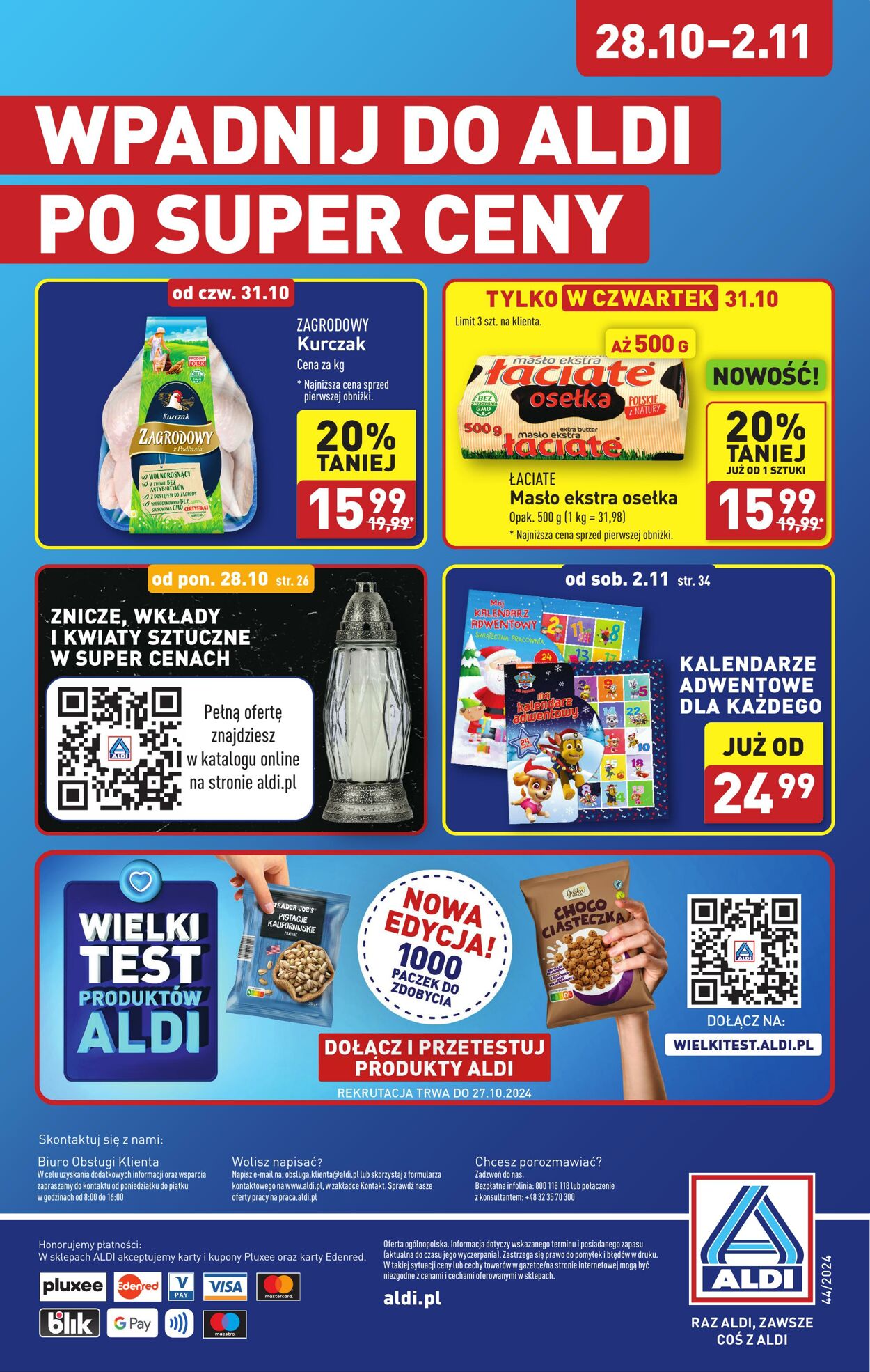 Gazetka Aldi 28.10.2024 - 02.11.2024